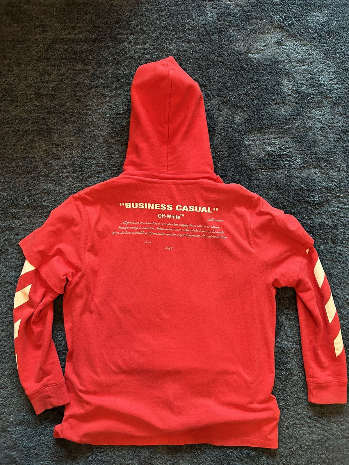 Off-White Off-White Business Casual Hoodie Size US M / EU 48-50 / 2 - 6 Thumbnail