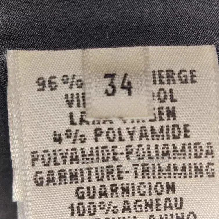 Hermes Hermes Black V-Neck Wool Dress Size 34. Size ONE SIZE - 5 Thumbnail