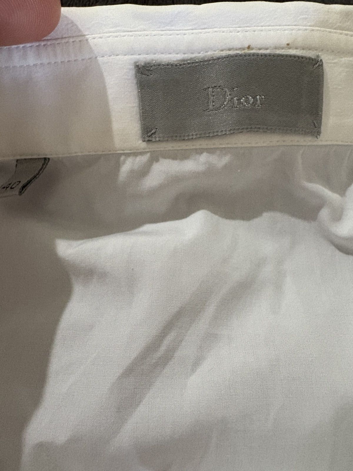 Dior Dior Men’s Button Up w Gold bee Embroidery Size US M / EU 48-50 / 2 - 2 Thumbnail