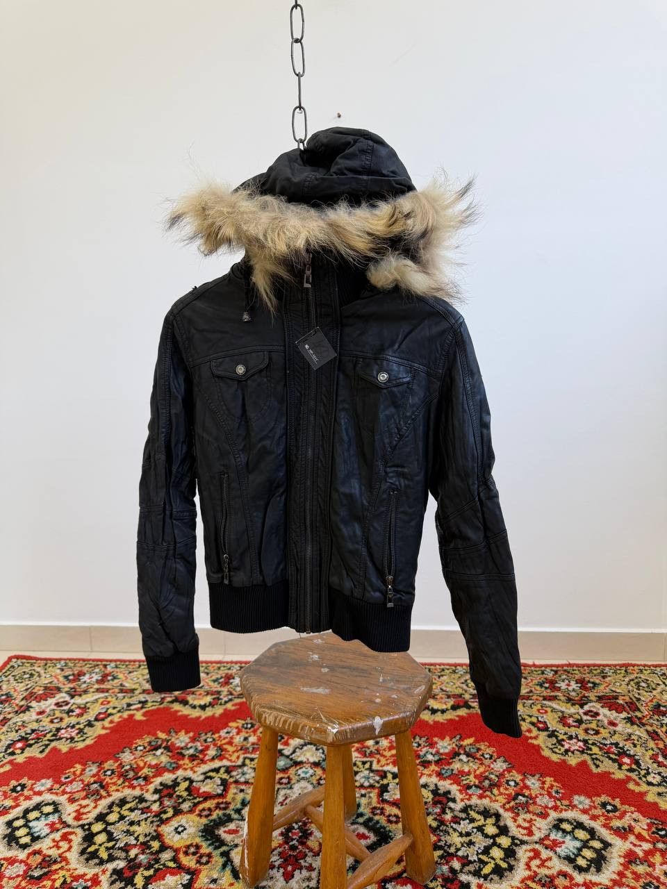 Japanese Brand Avant-Garde 90s Hysteric Glamour Style Fur Retro Jacket Size US S / EU 44-46 / 1 - 1 Thumbnail