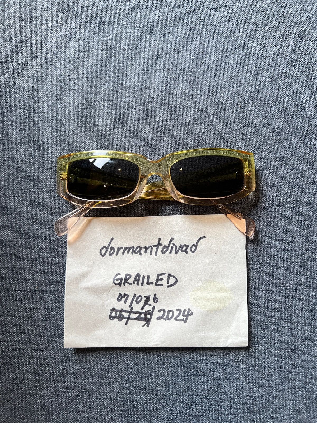 Sunnei SUNNEI GRADIENT YELLOW PROTOTIPO 1.1 SUNGLASSES Size ONE SIZE - 1 Thumbnail