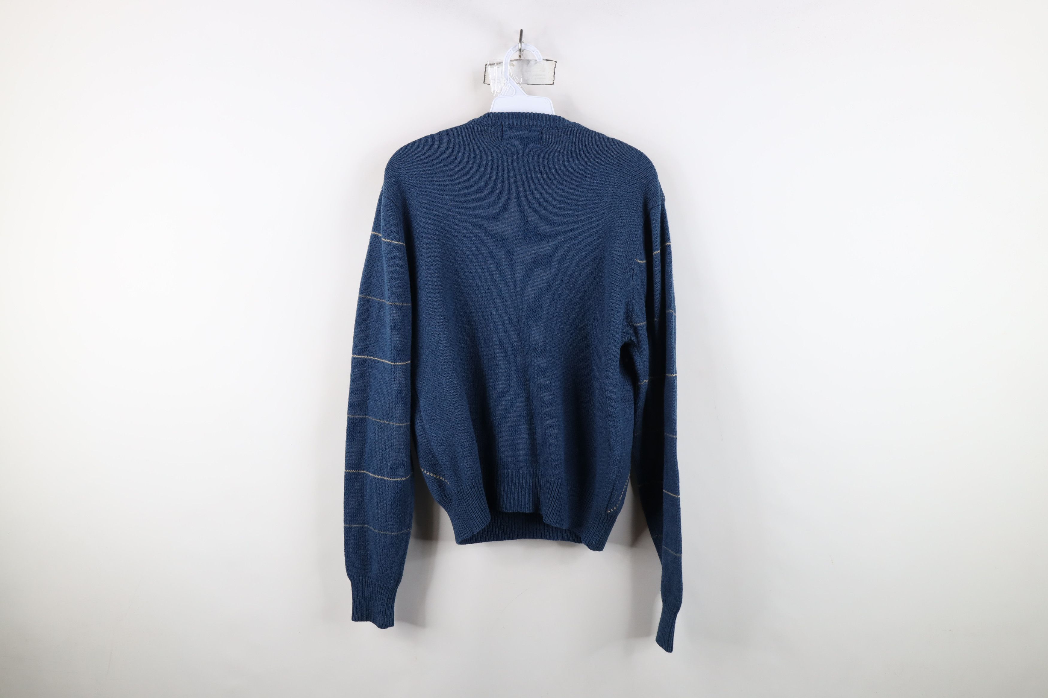 Vintage Vintage 70s Streetwear Diamond Knit Golf Crewneck Sweater Size US M / EU 48-50 / 2 - 8 Thumbnail