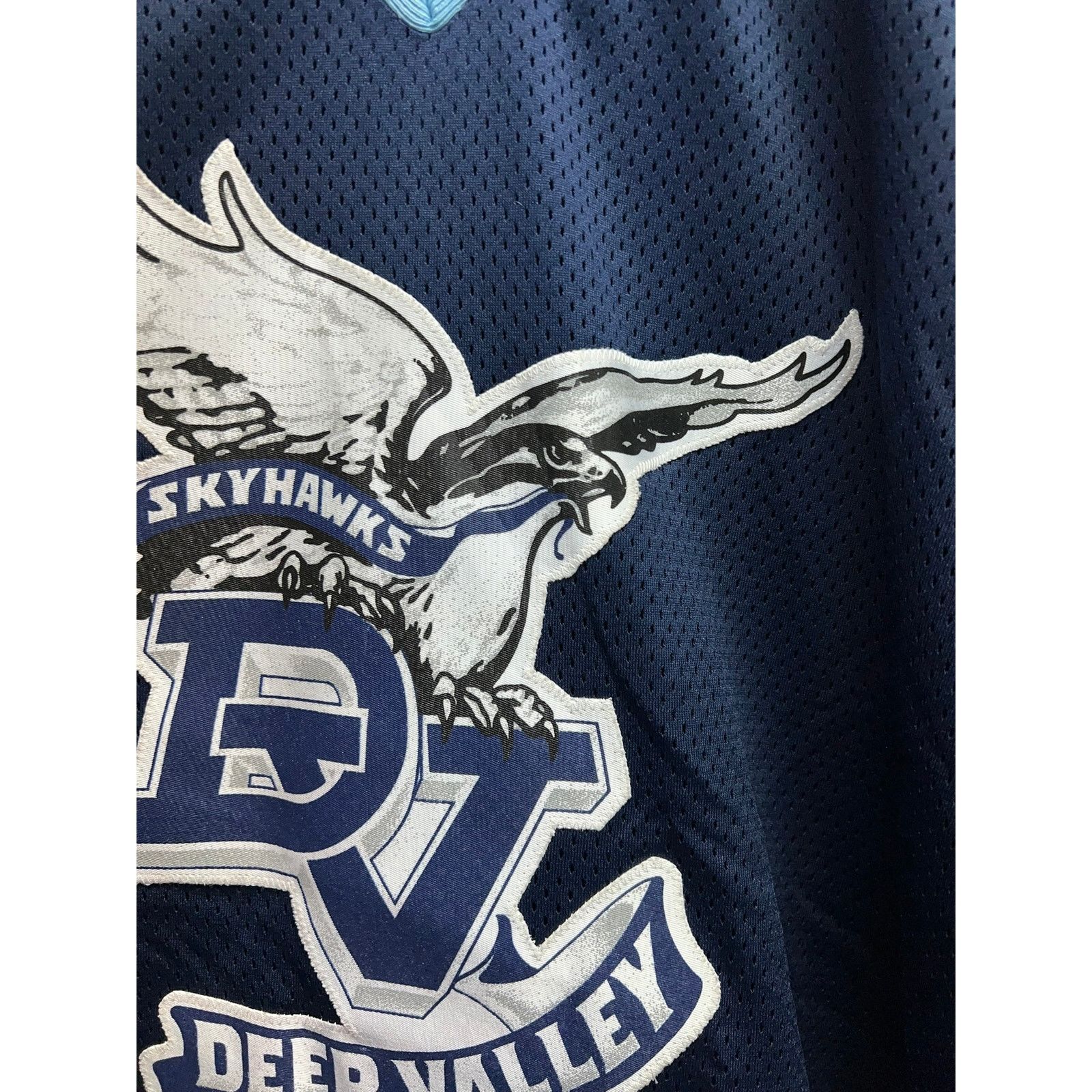 Vintage Vintage Skyhawks Deer Valley Jersey Blue Hockey VTG 2XL Size US XXL / EU 58 / 5 - 3 Thumbnail