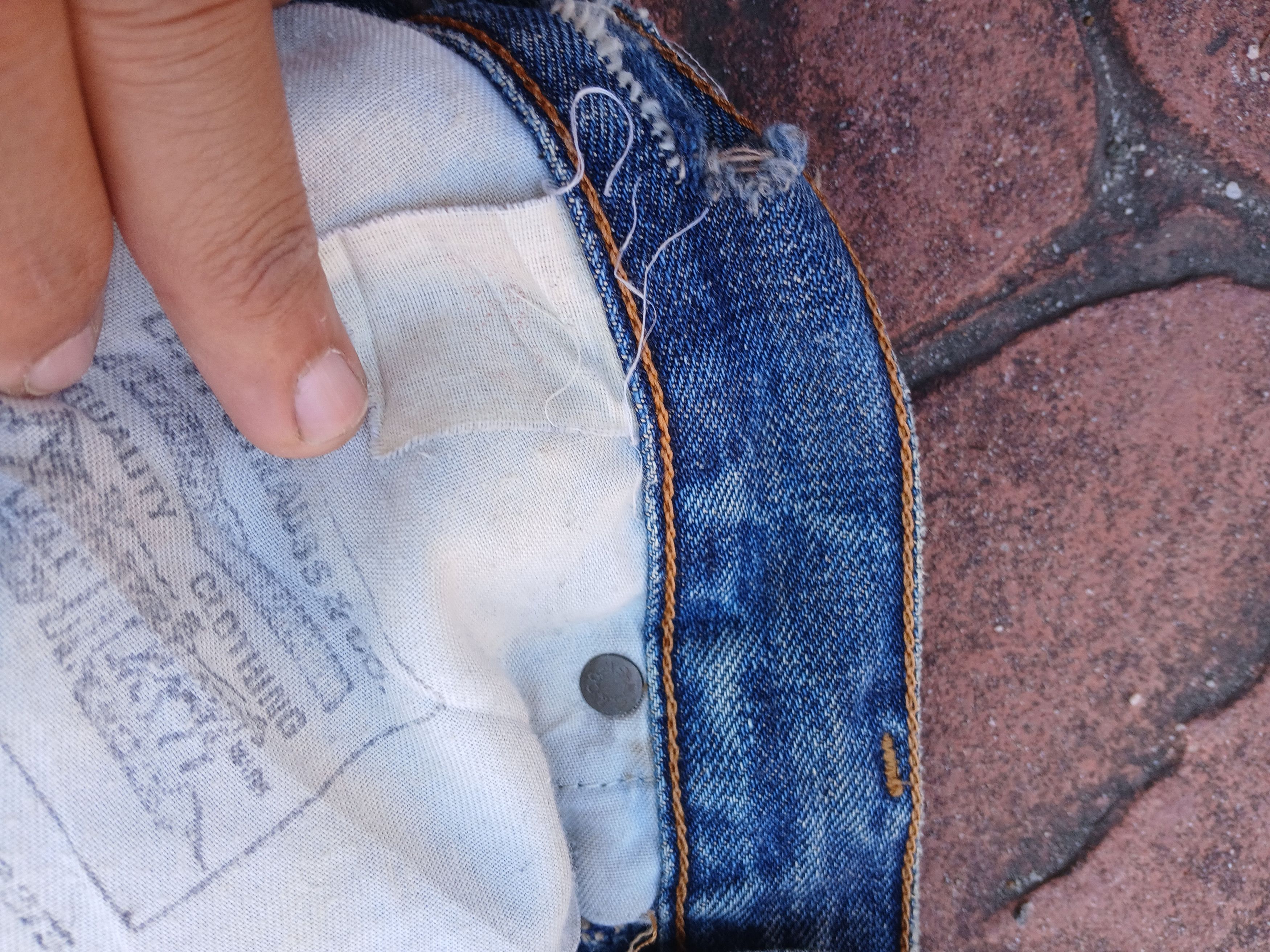 Levi's Vintage Clothing Levis 501 vintage Big E Size US 29 - 6 Thumbnail