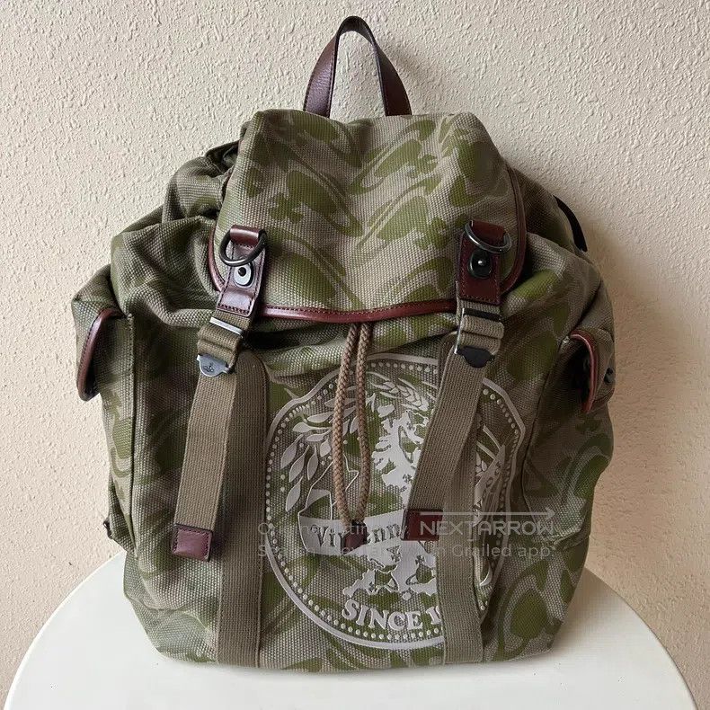 Vivienne Westwood Vivienne Westwood size os Saturn Full Print Camouflage Doub Size ONE SIZE - 2 Thumbnail