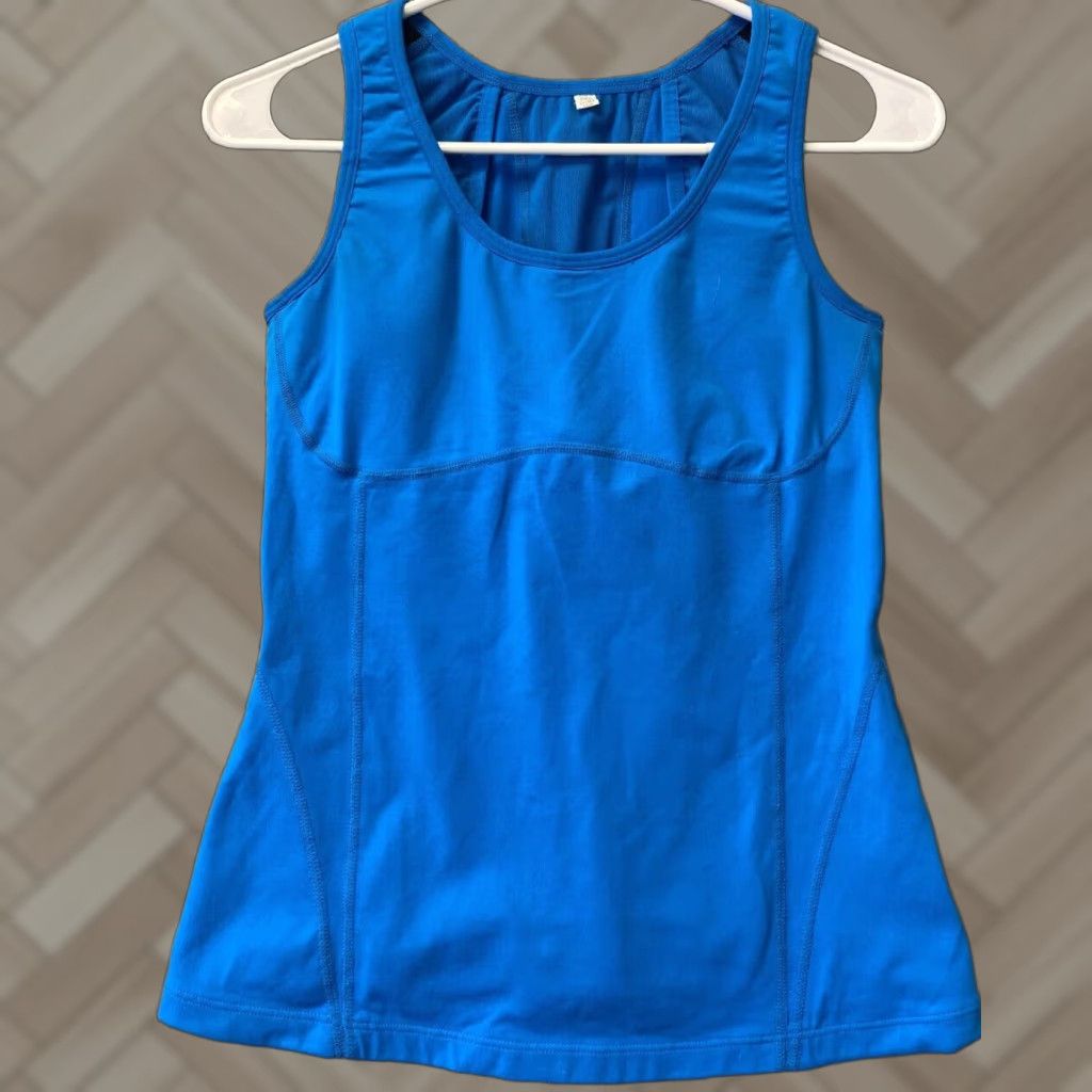 Vintage LUCY Turquoise Active Athletic Tank Top Women's Size Small Size S / US 4 / IT 40 - 1 Thumbnail