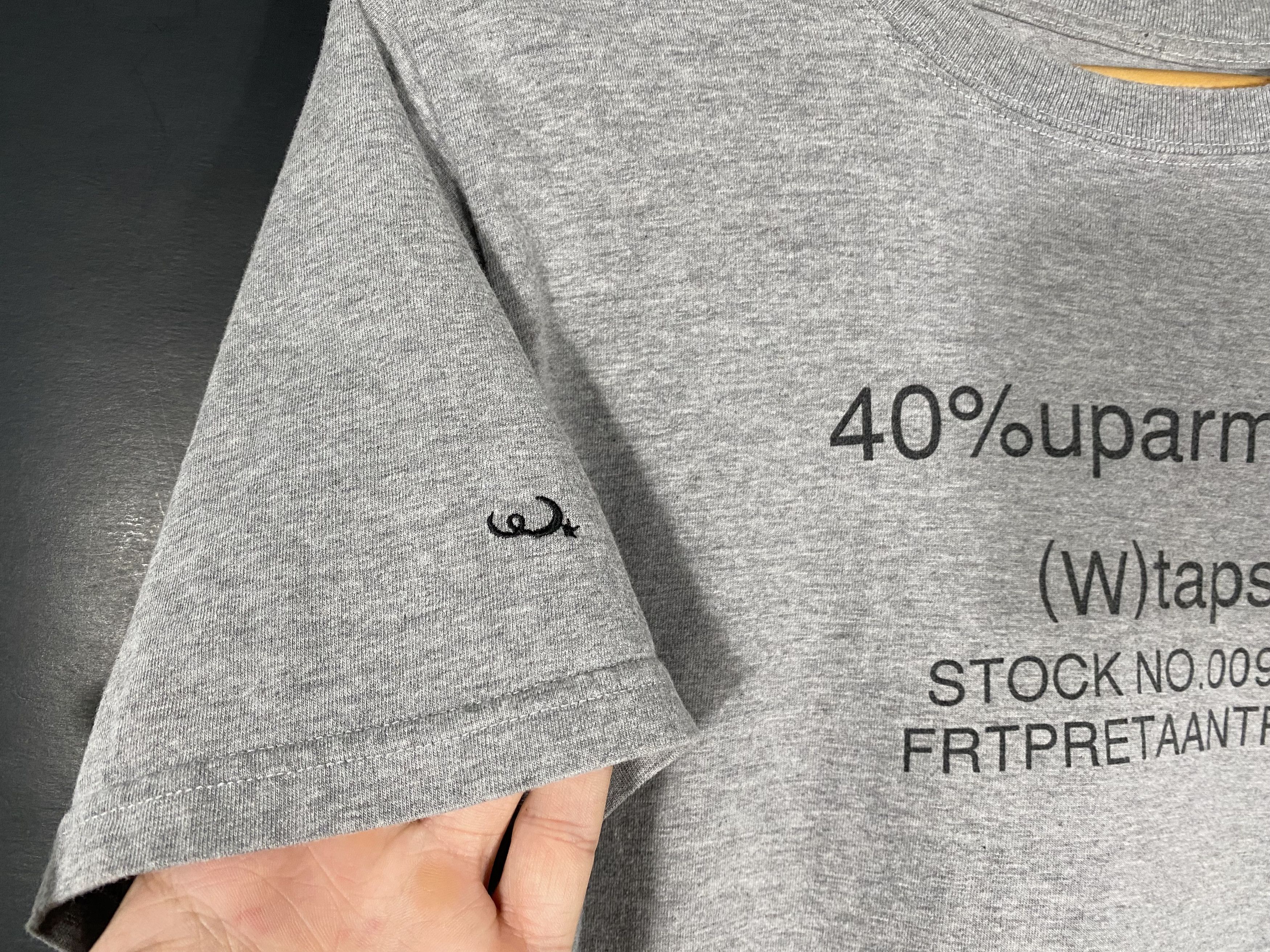 Wtaps Wtaps Uparmored Short Sleeve Graphic T-shirt Gray Size US S / EU 44-46 / 1 - 5 Thumbnail
