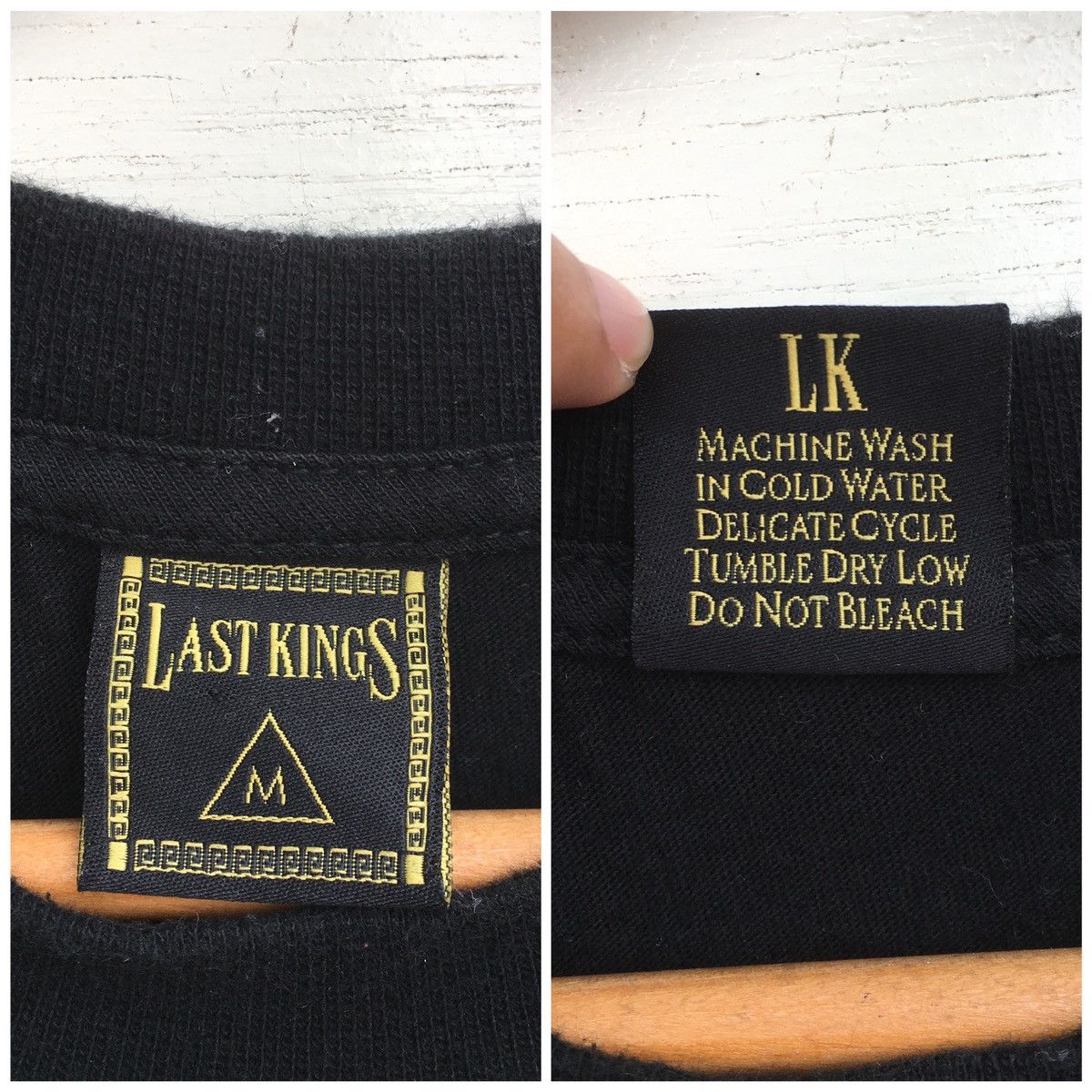 Designer × Last Kings FINAL DROP ‼️ Last Kings T-shirt M Black Size US M / EU 48-50 / 2 - 11 Thumbnail