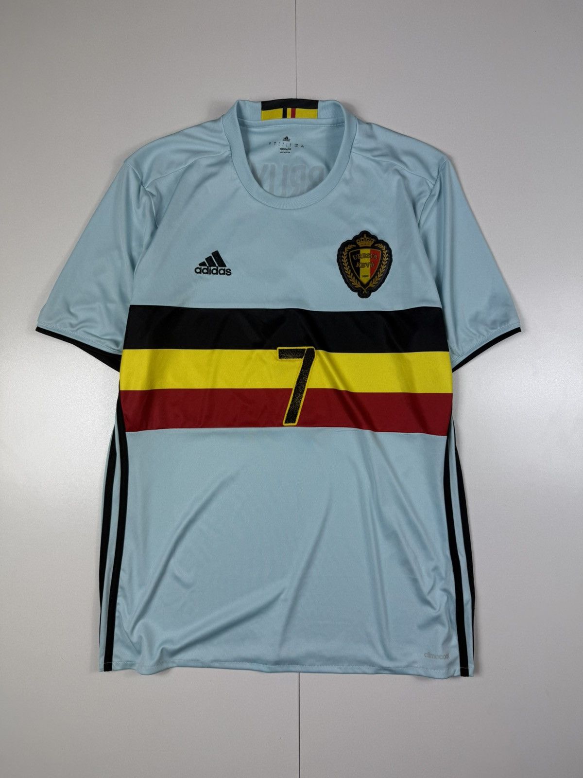 Adidas Adidas Belgium Away Jersey 2015/16 Kevin De Bruyne #7 Size US L / EU 52-54 / 3 - 1 Thumbnail