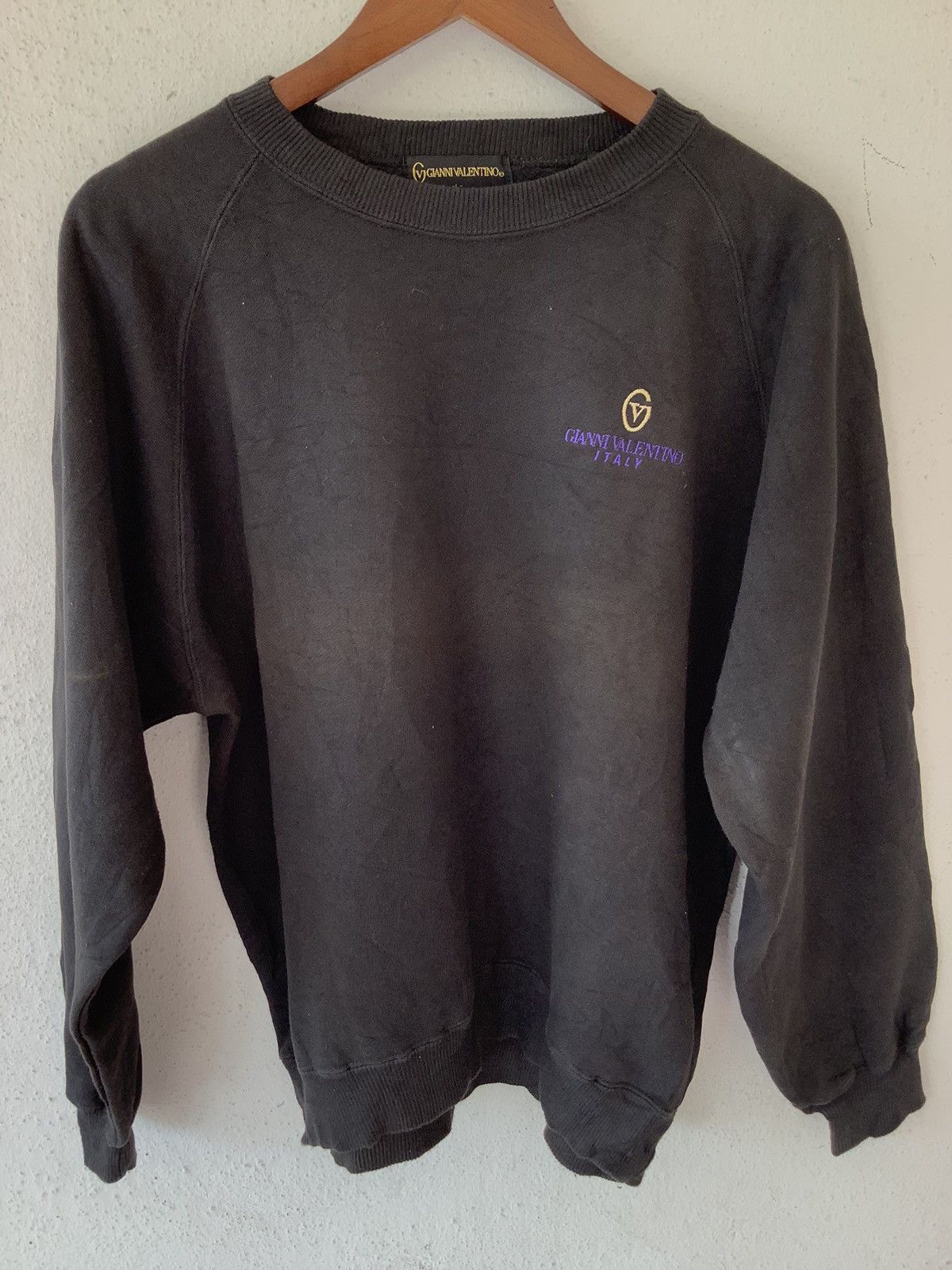 Gianni Valentino × Vintage Vintage Gianni Valentino Sweatshirt Size US M / EU 48-50 / 2 - 1 Thumbnail