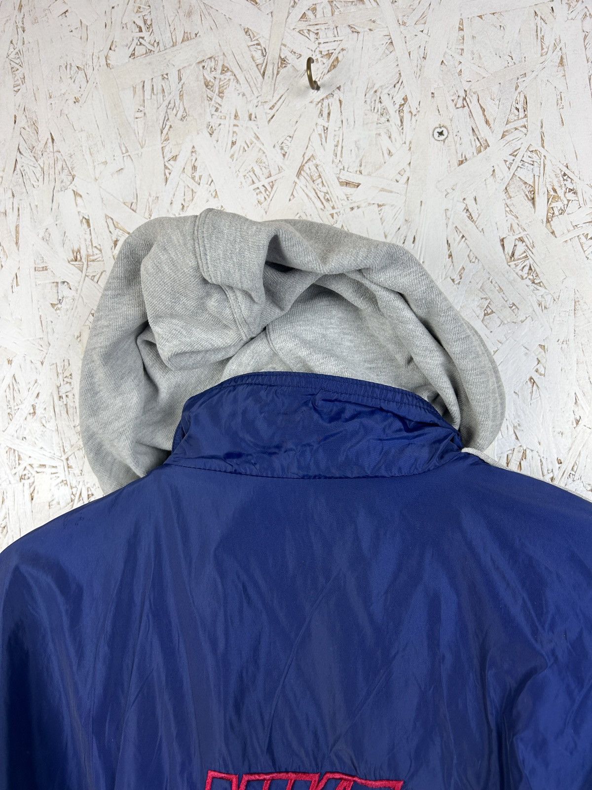 Nike 90s Vintage Nike Reversible Hooded Bomber Jacket Size US S / EU 44-46 / 1 - 7 Thumbnail