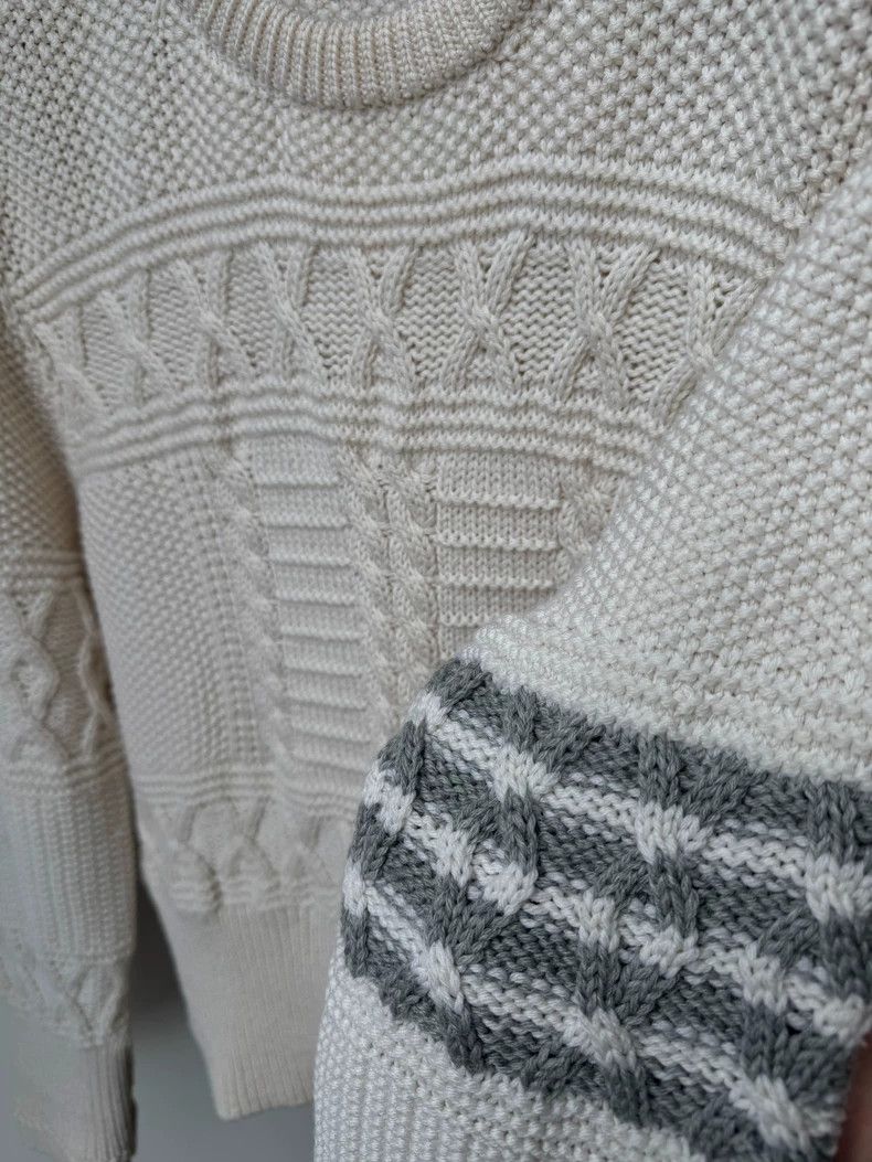 Thom Browne Thom Browne A wool sweater Size US L / EU 52-54 / 3 - 4 Thumbnail