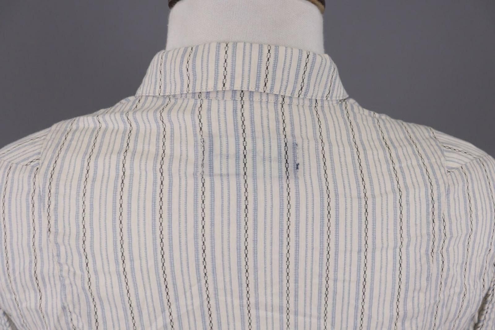 Zadig & Voltaire Zadig & Voltaire Toula Multicolor Striped Shirt Size XS Size XS / US 0-2 / IT 36-38 - 12 Thumbnail
