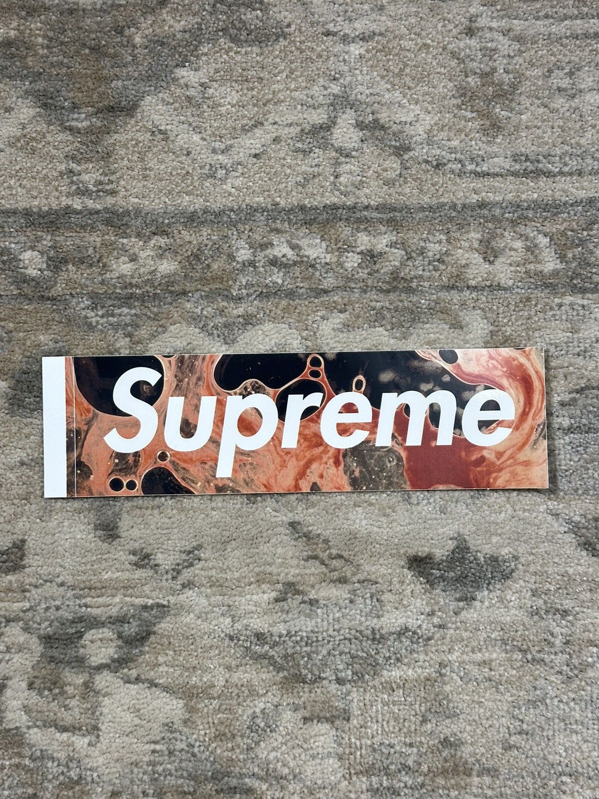 Supreme Supreme Blood And Semen Box Logo Sticker Size ONE SIZE - 1 Thumbnail