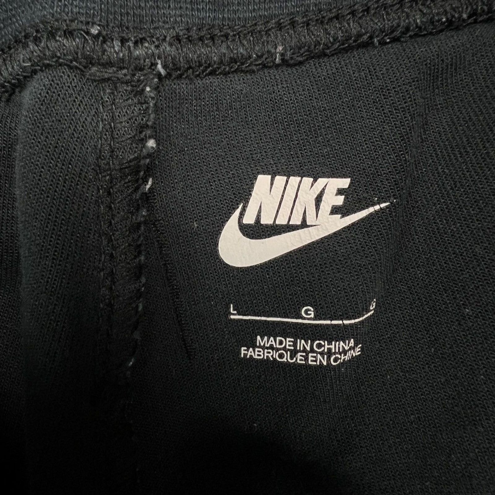 Nike × Vintage Nike Tech Fleece Sweatpants Large Black Swoosh Joggers Size US 32 / EU 48 - 8 Thumbnail
