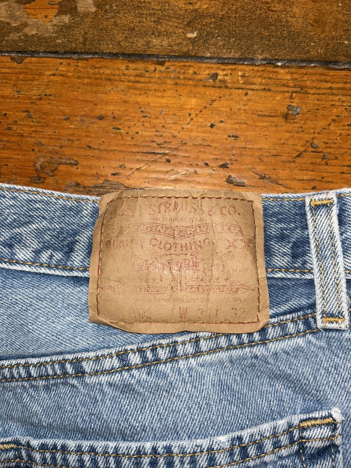 Levi's Vintage 90’s Levi’s 501XX made in USA Size US 34 / EU 50 - 4 Thumbnail