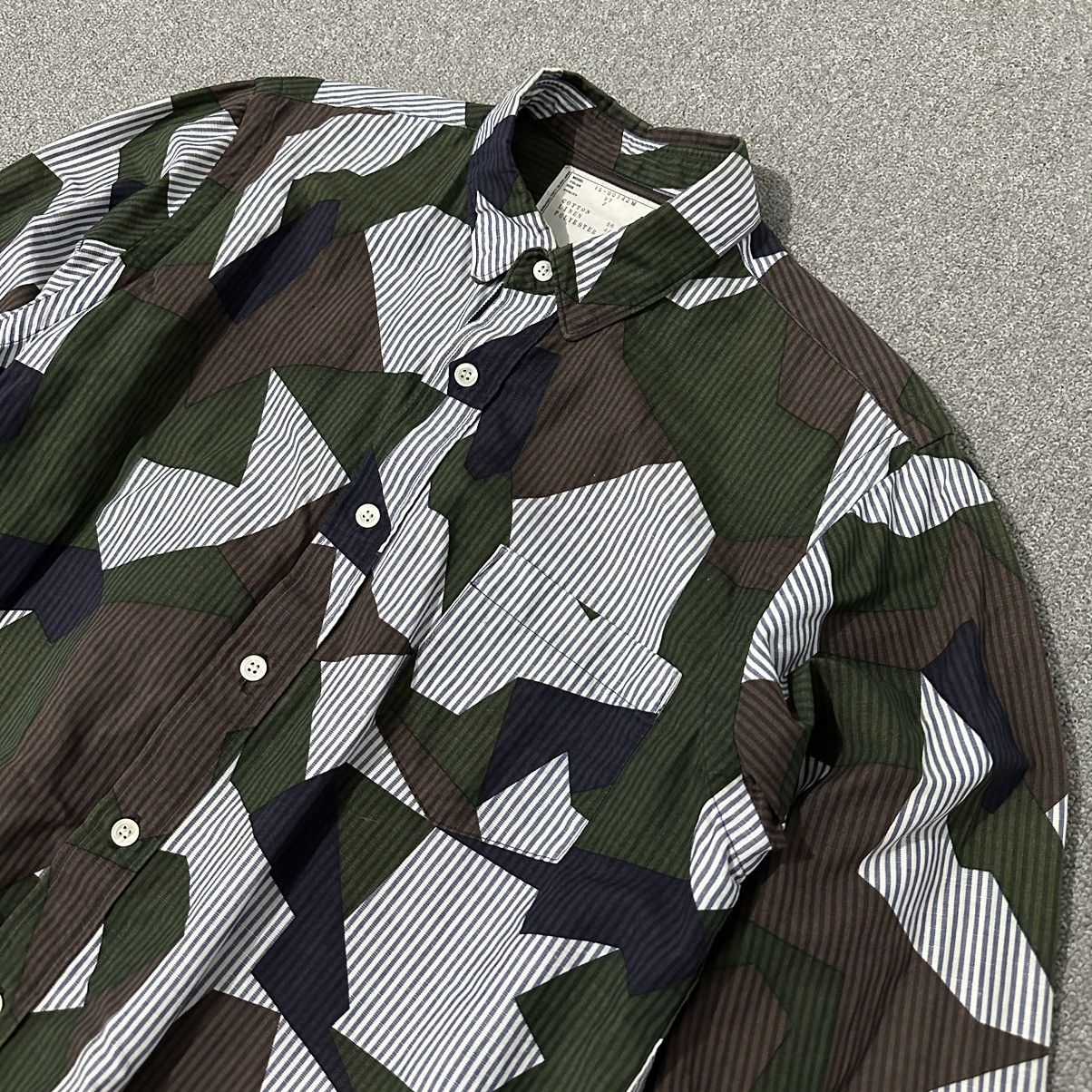 Sacai Sacai - Longsleeve Shirt with Drawstring Size US M / EU 48-50 / 2 - 4 Thumbnail