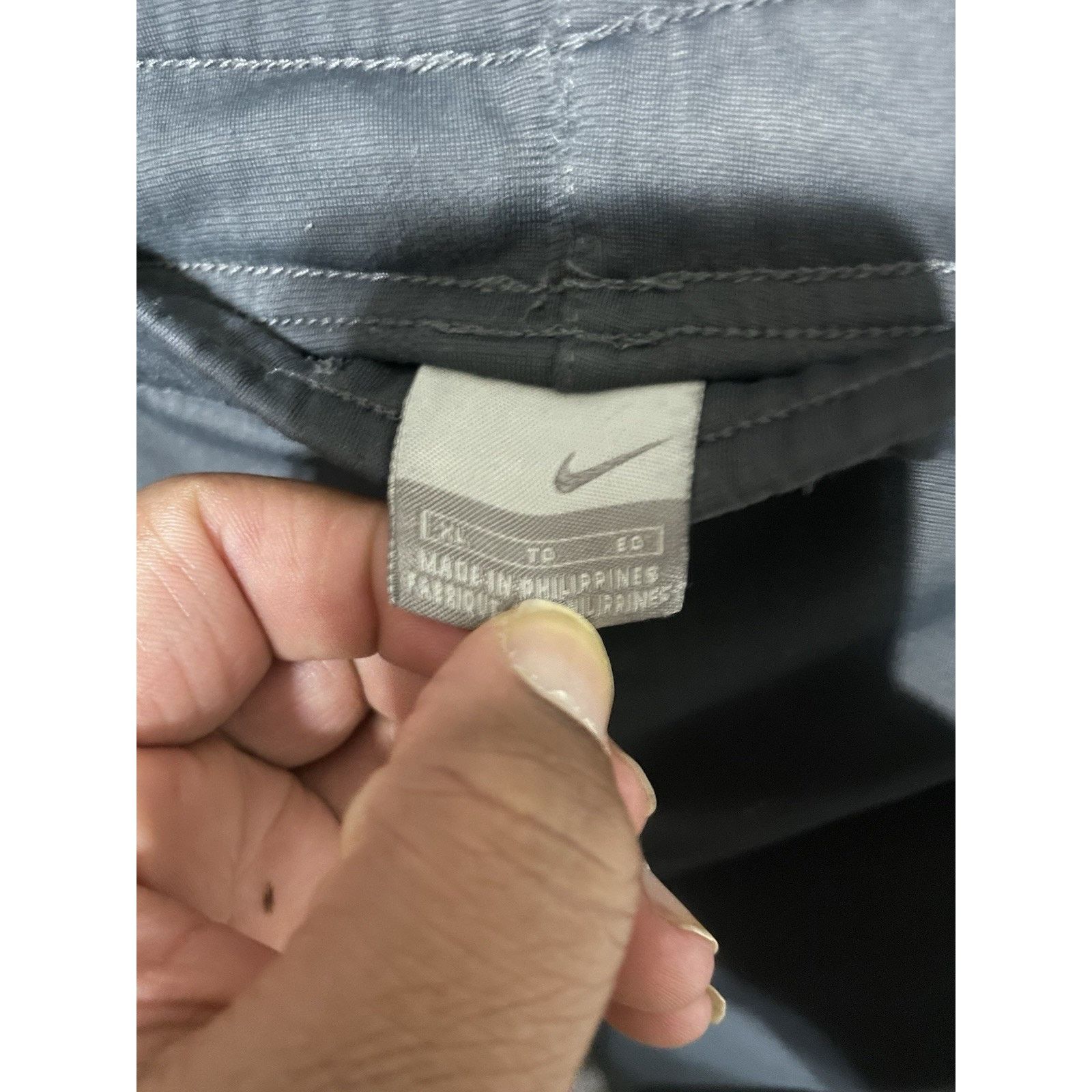 Nike Size XL-Nike Gray Hoodie 1/4 Zip shirt and Vintage pants Set Size US XL / EU 56 / 4 - 9 Thumbnail