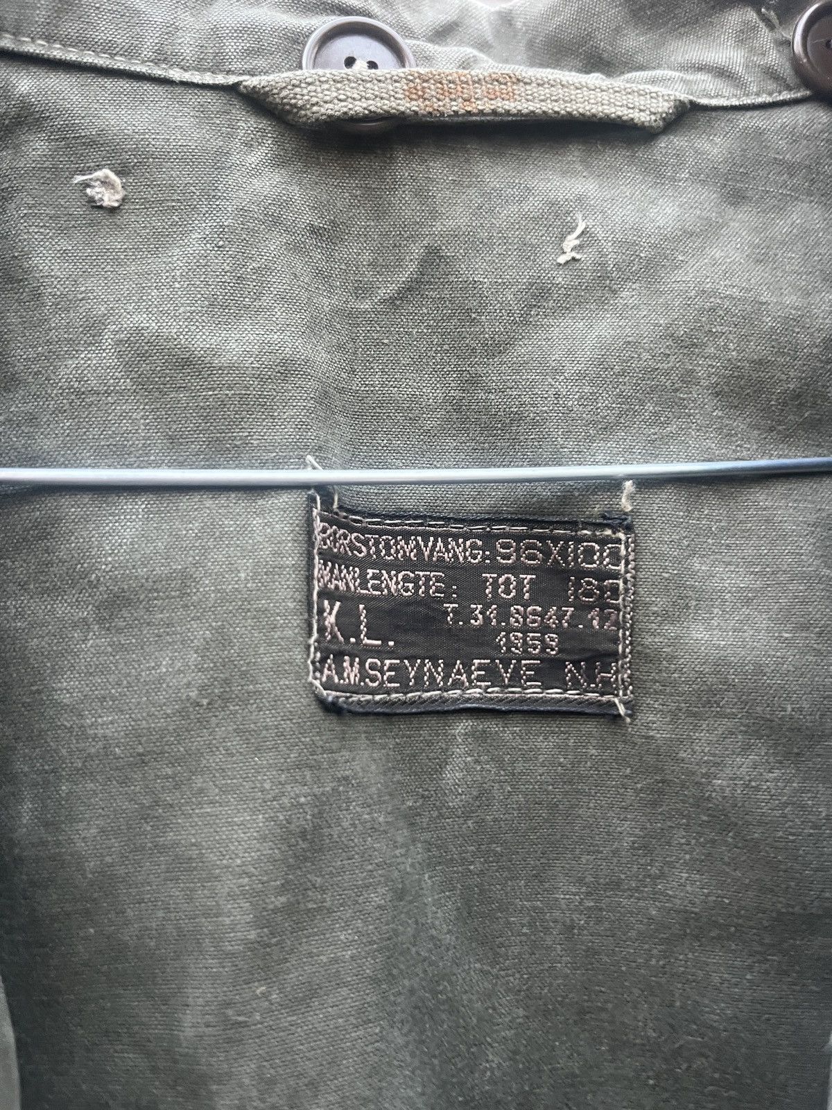 Vintage Vintage military army jacket 50s Size US M / EU 48-50 / 2 - 14 Thumbnail
