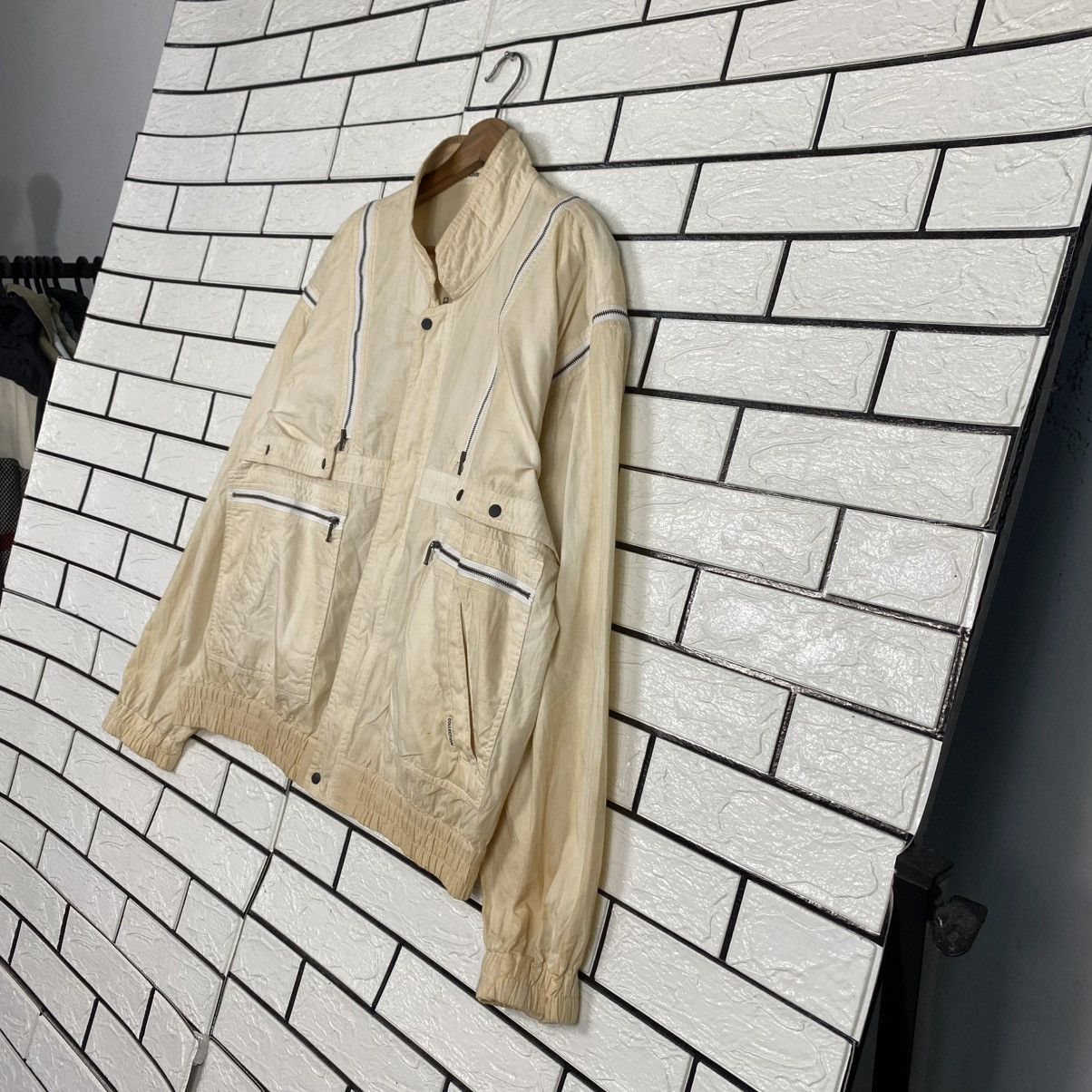 Japanese Brand 🔥PARACHUTE BONDAGE BOMBER JACKET GRETNA GREEN ISSEY MIYAKE Size US M / EU 48-50 / 2 - 2 Thumbnail