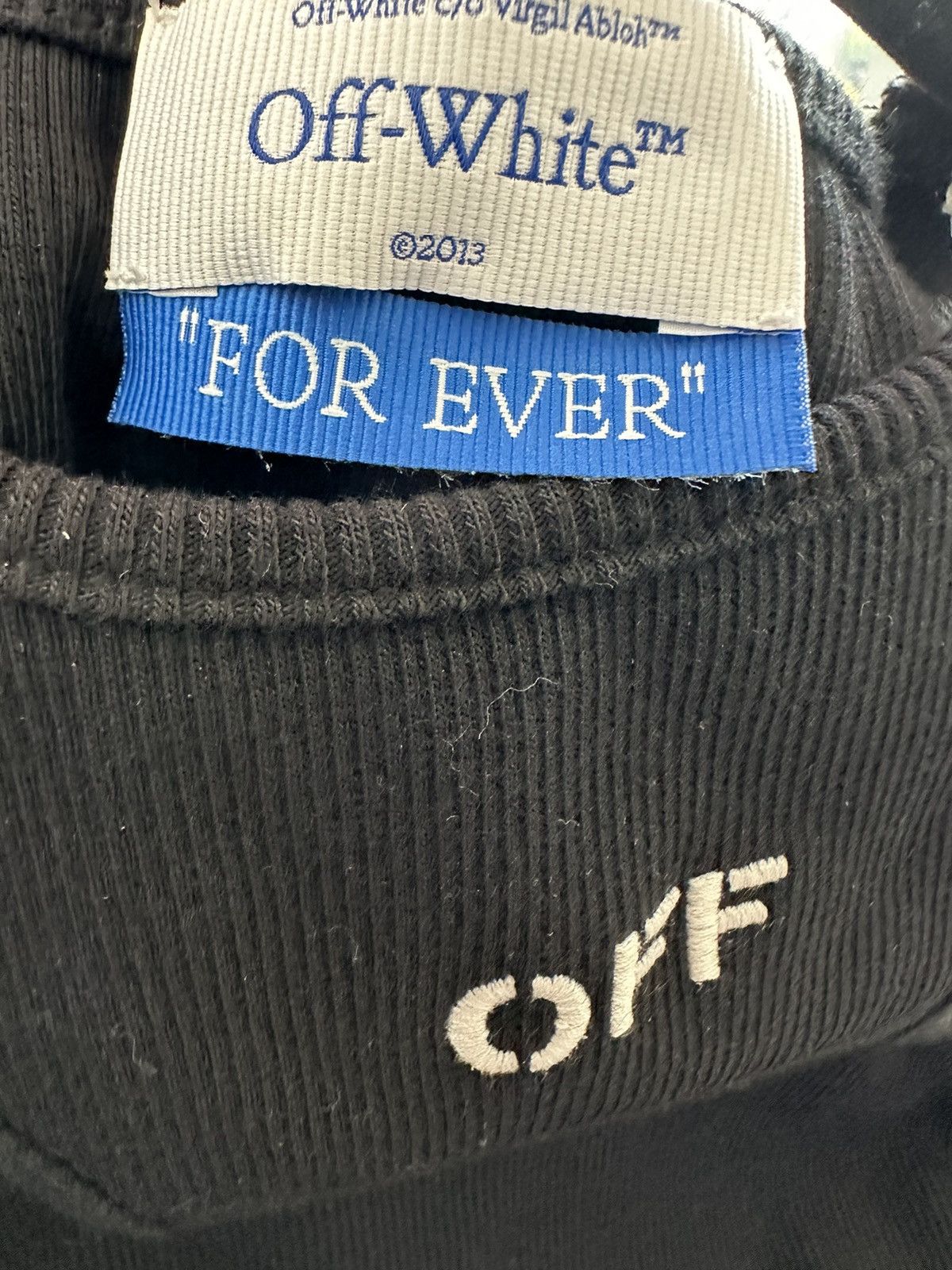 Off-White Off white Crop Tank Top Size S / US 4 / IT 40 - 5 Thumbnail