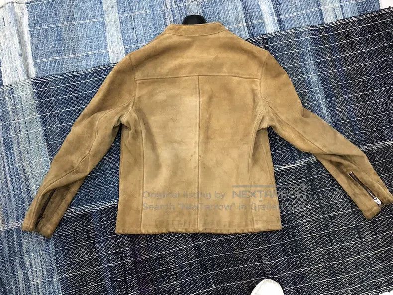 Schott Schott Turned fur and stand-up collar leather jacket Size US M / EU 48-50 / 2 - 3 Thumbnail