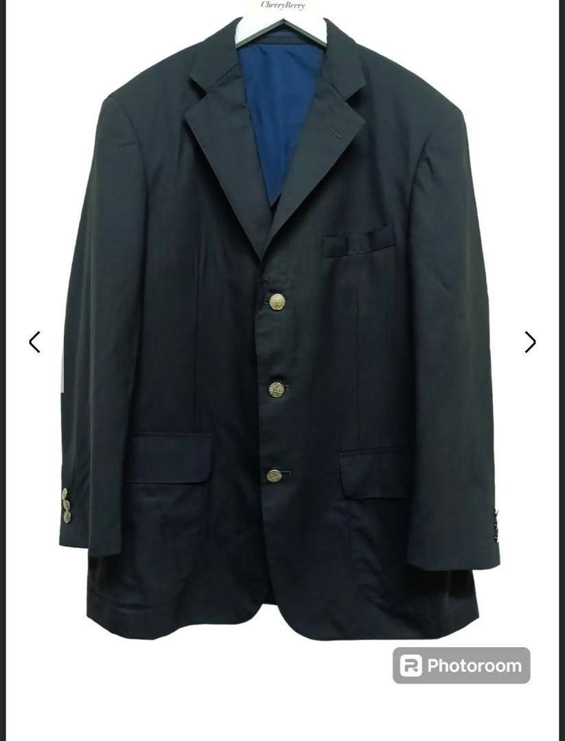 J. Press Rare Vintage J.PRESS Wool Blend Silver Button Blazer Jacket Size 40R - 1 Thumbnail