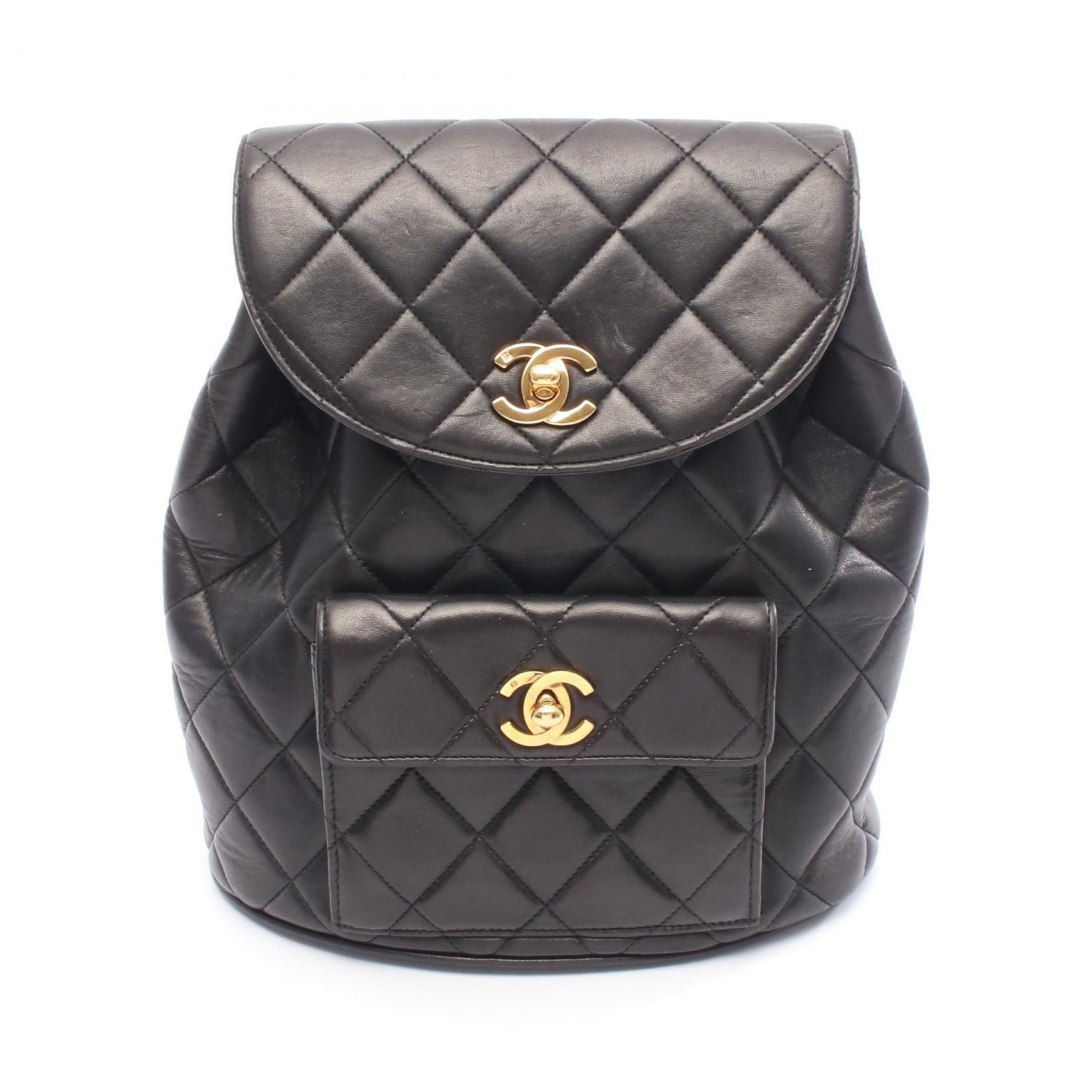 Chanel Chanel Chanel Matelasse Lambskin Backpack Leather Backpack DUTY FREE for USA Size ONE SIZE - 1 Thumbnail
