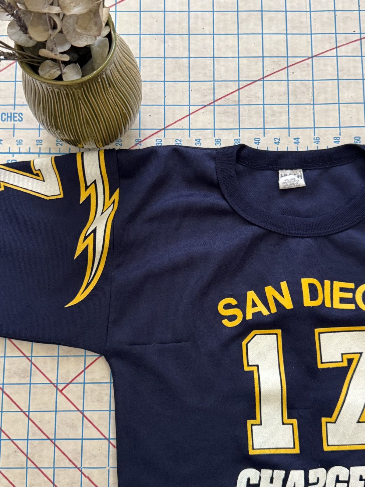 Vintage Vintage San Diego Chargers Hutch Kids Jersey Medium 80’s Size US XXS / EU 40 - 6 Thumbnail