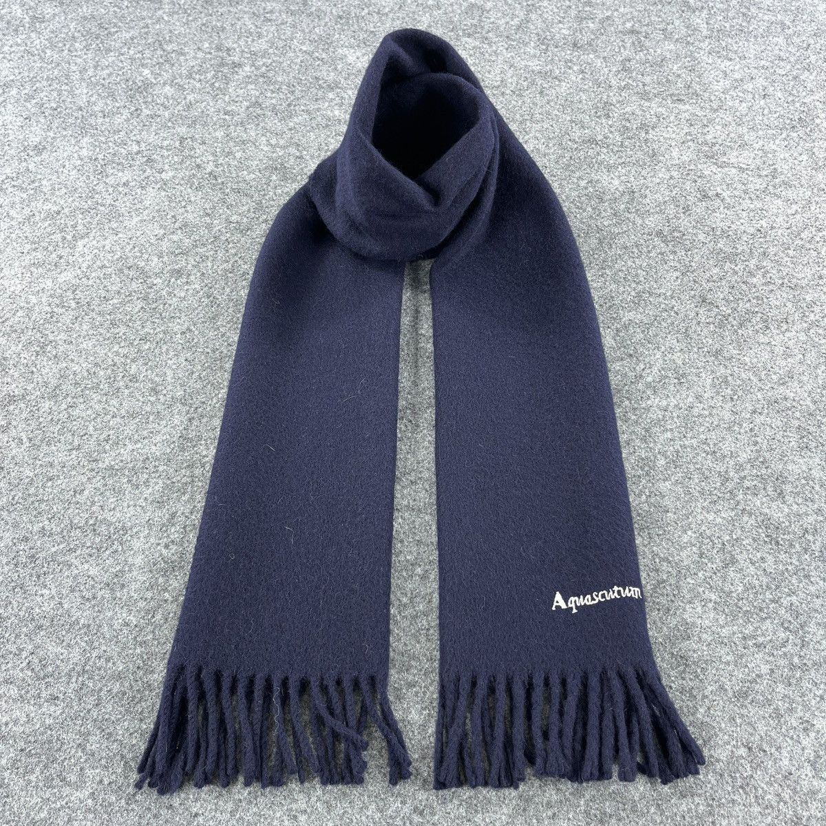 Aquascutum Aquasqutum Scarf / Muffler / Neckwear T1481 Size ONE SIZE - 4 Thumbnail