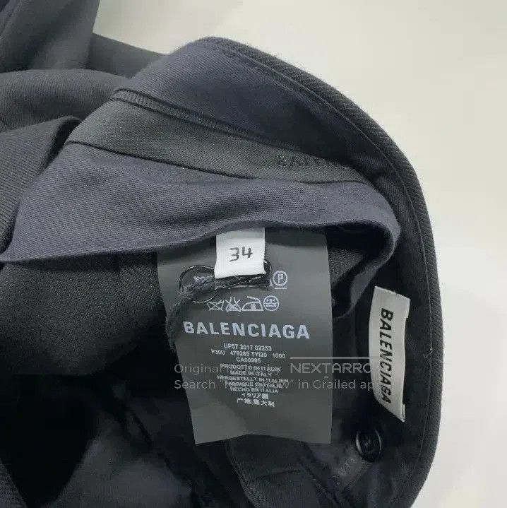 Balenciaga Balenciaga Black Casual Straight. Size US 34 / EU 50 - 4 Thumbnail