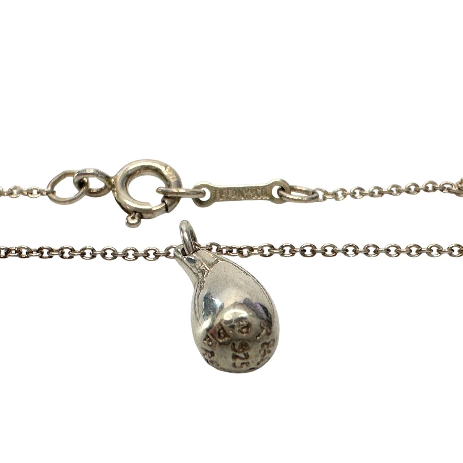 Tiffany & Co. Tiffany & Co Elsa Peretti Small Teardrop Pendant Necklace Size ONE SIZE - 8 Thumbnail