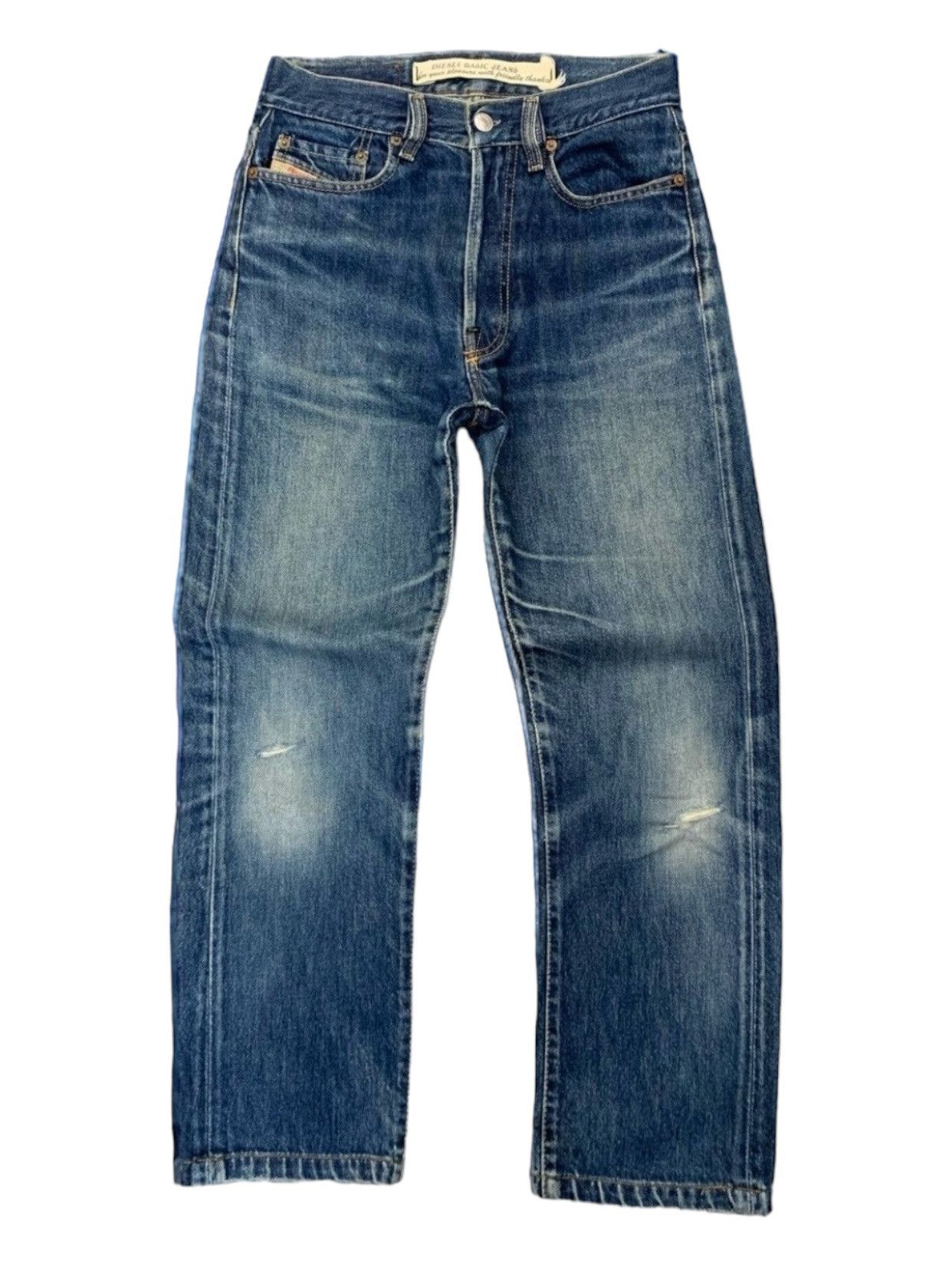 Diesel Diesel Industry Distressed Mod Fellow Denim Pants (AC9) Size US 26 / EU 42 - 1 Thumbnail