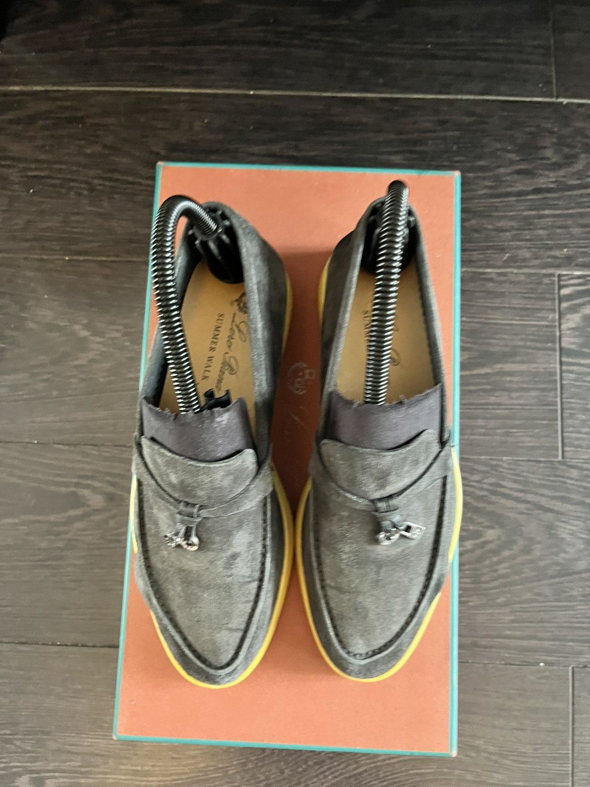 Loro Piana Loro piana black summer walk charms uk 3.5 eu 36.5 Size US 6.5 / IT 36.5 - 2 Thumbnail