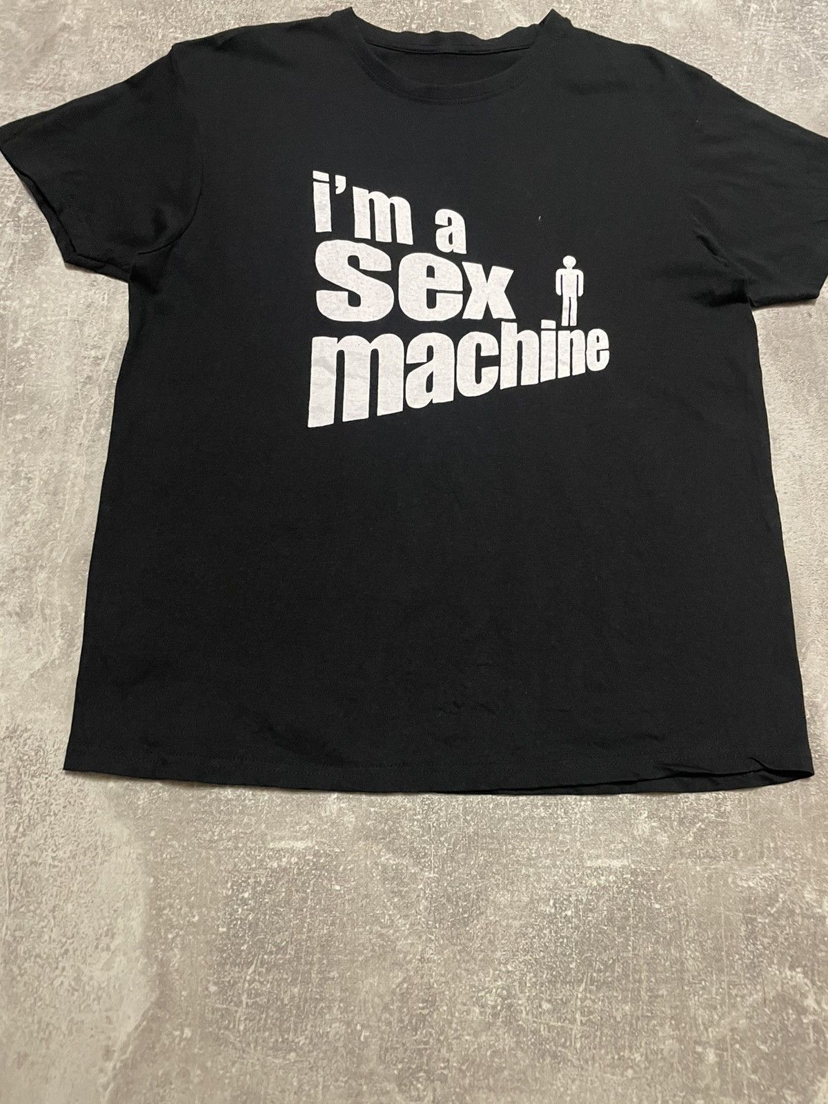 Hook-Ups Vintage I am A Sex Machine Y2K Humour T-Shirt Size US S / EU 44-46 / 1 - 3 Thumbnail