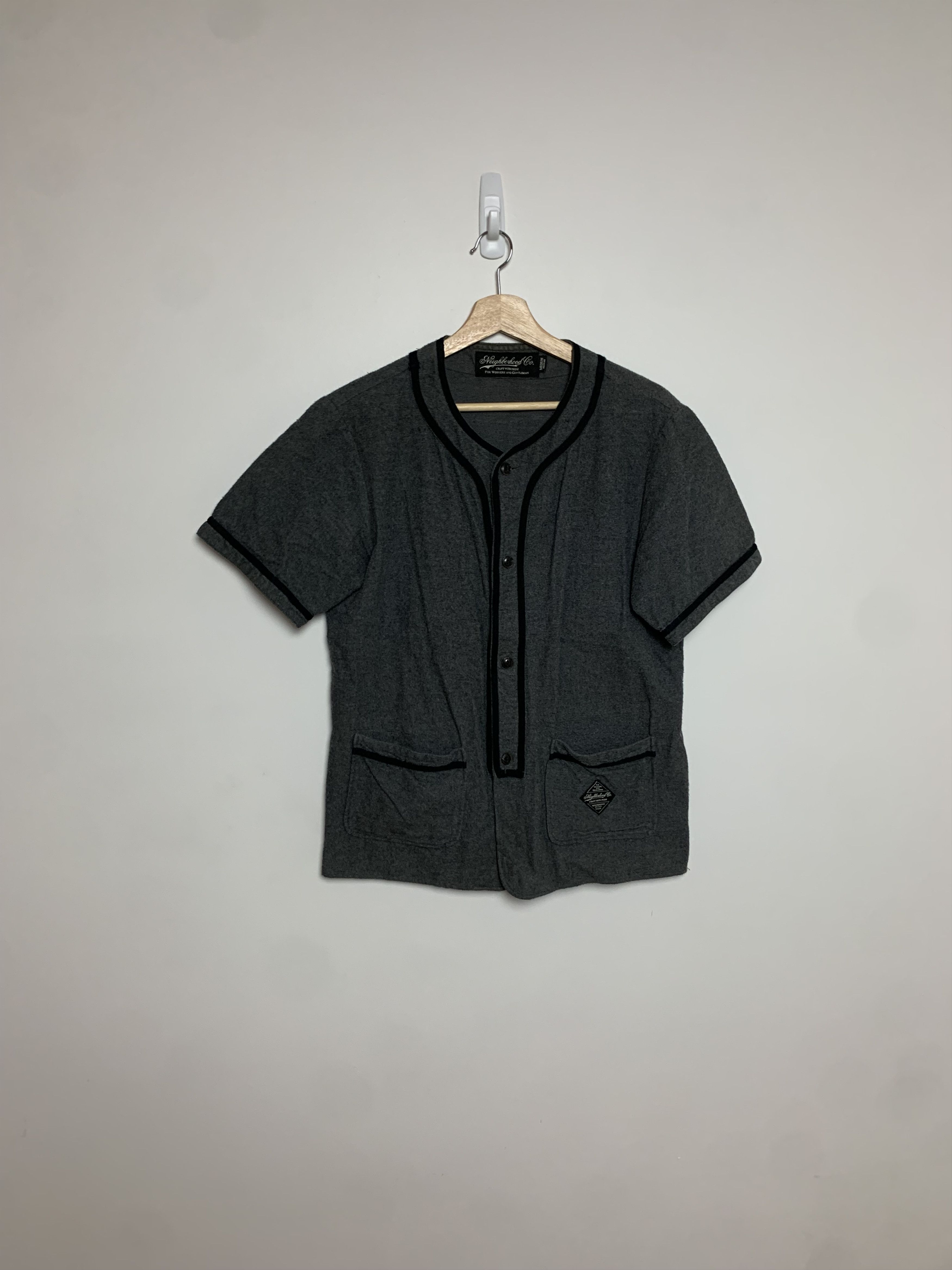 Neighborhood Neighborhood Japan Fleece Baseball Jersey Size US M / EU 48-50 / 2 - 1 Thumbnail