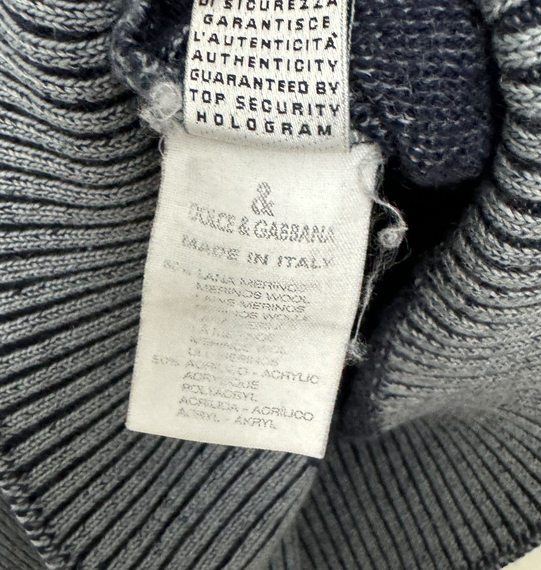Dolce & Gabbana Dolce&Gabbana D&G Wool Sweater Freestyle Riders Print 48 Size US M / EU 48-50 / 2 - 8 Thumbnail