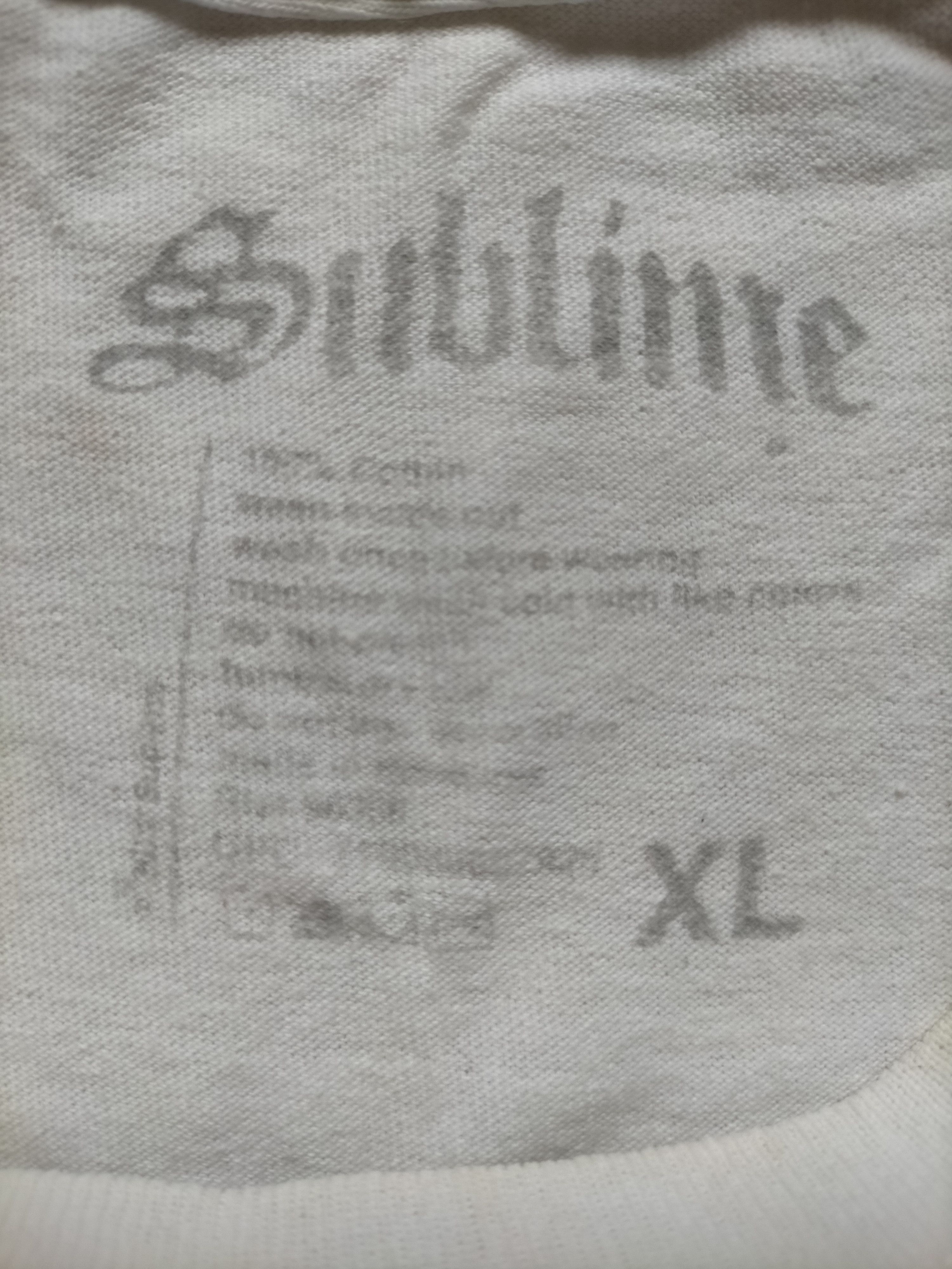 Band Tees Sublime band tees tee Size XL Size US XL / EU 56 / 4 - 2 Thumbnail