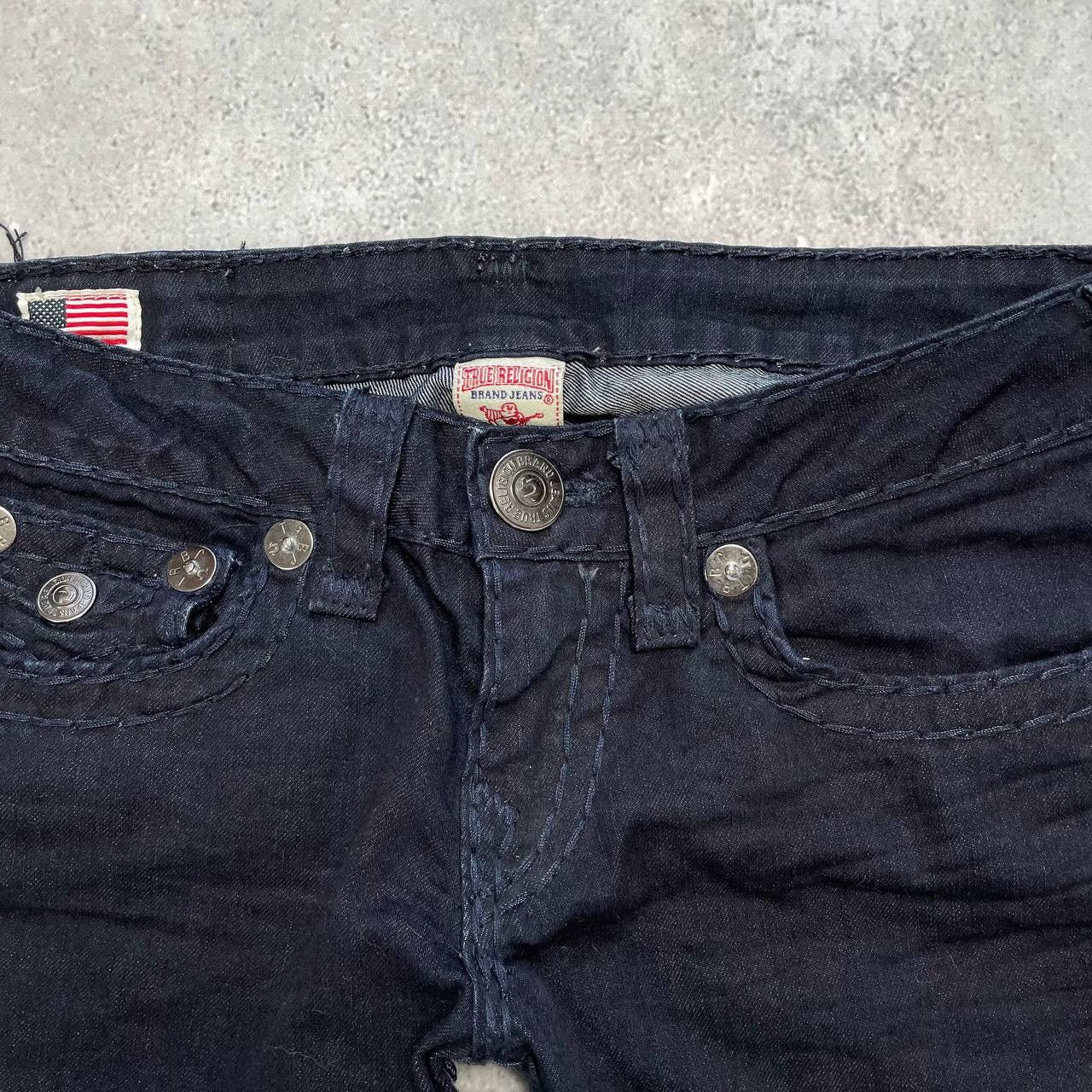 True Religion True Religion Julie Super T Skinny Jeans Women’s Blue Size 29" - 4 Thumbnail