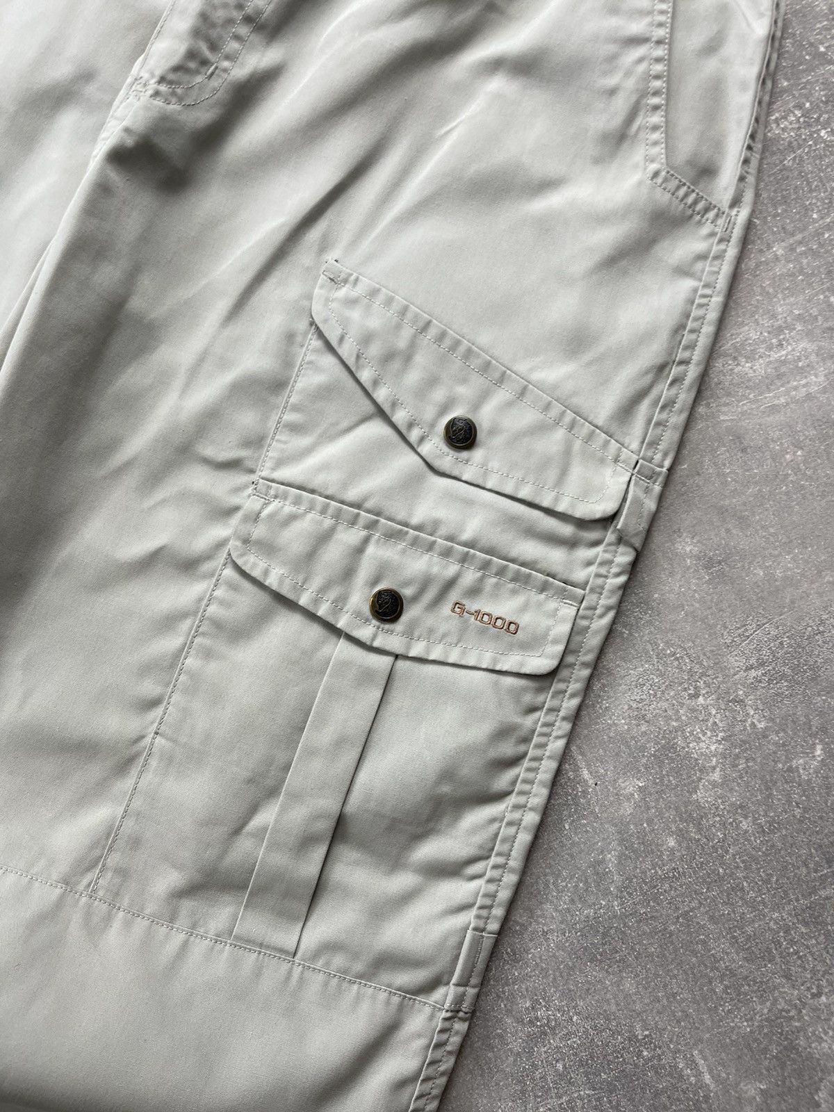 Fjallraven Vintage Fjällräven G-1000 Cargo Hiking Trekking Pants Size US 32 / EU 48 - 5 Thumbnail