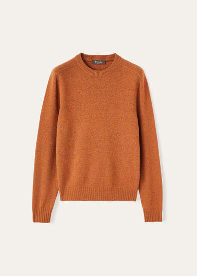Loro Piana o1w1db10725 FAO6211 Mastallone Crewneck Sweater in Orange Size US S / EU 44-46 / 1 - 1 Preview