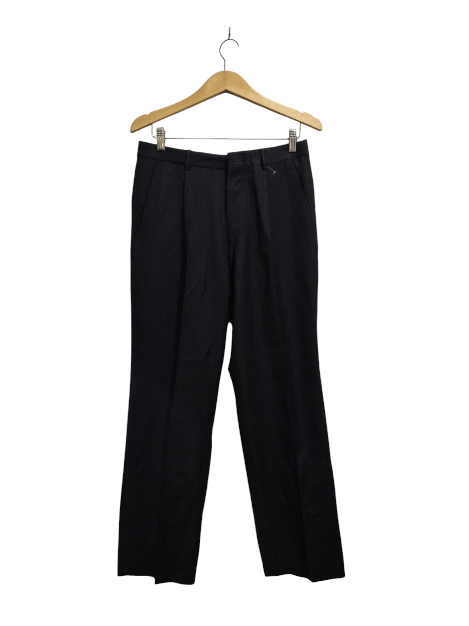 Versace Vintage Slacks Versace Wool Blend, Fine Line Motif Size US 32 / EU 48 - 1 Thumbnail