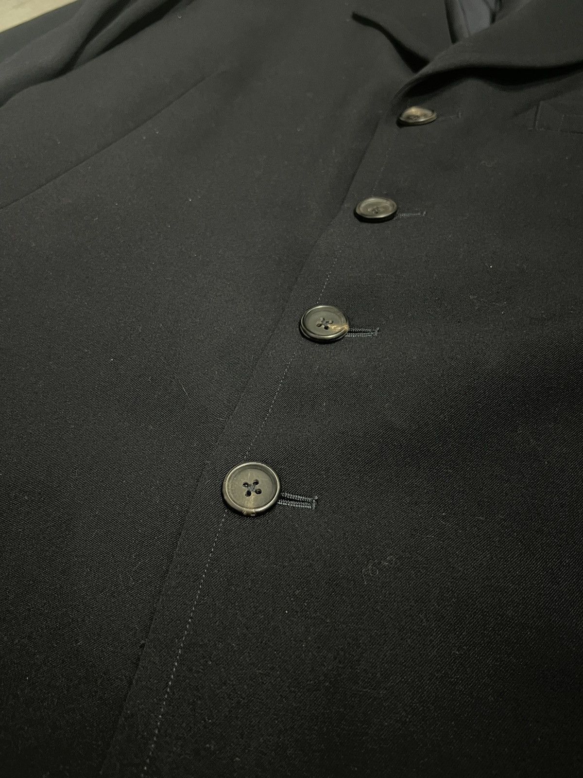 Comme des Garcons Homme Plus AW91 6.1 The Men Yohji Yamamoto Pour Homme Lambskin Jacket Size US L / EU 52-54 / 3 - 4 Thumbnail