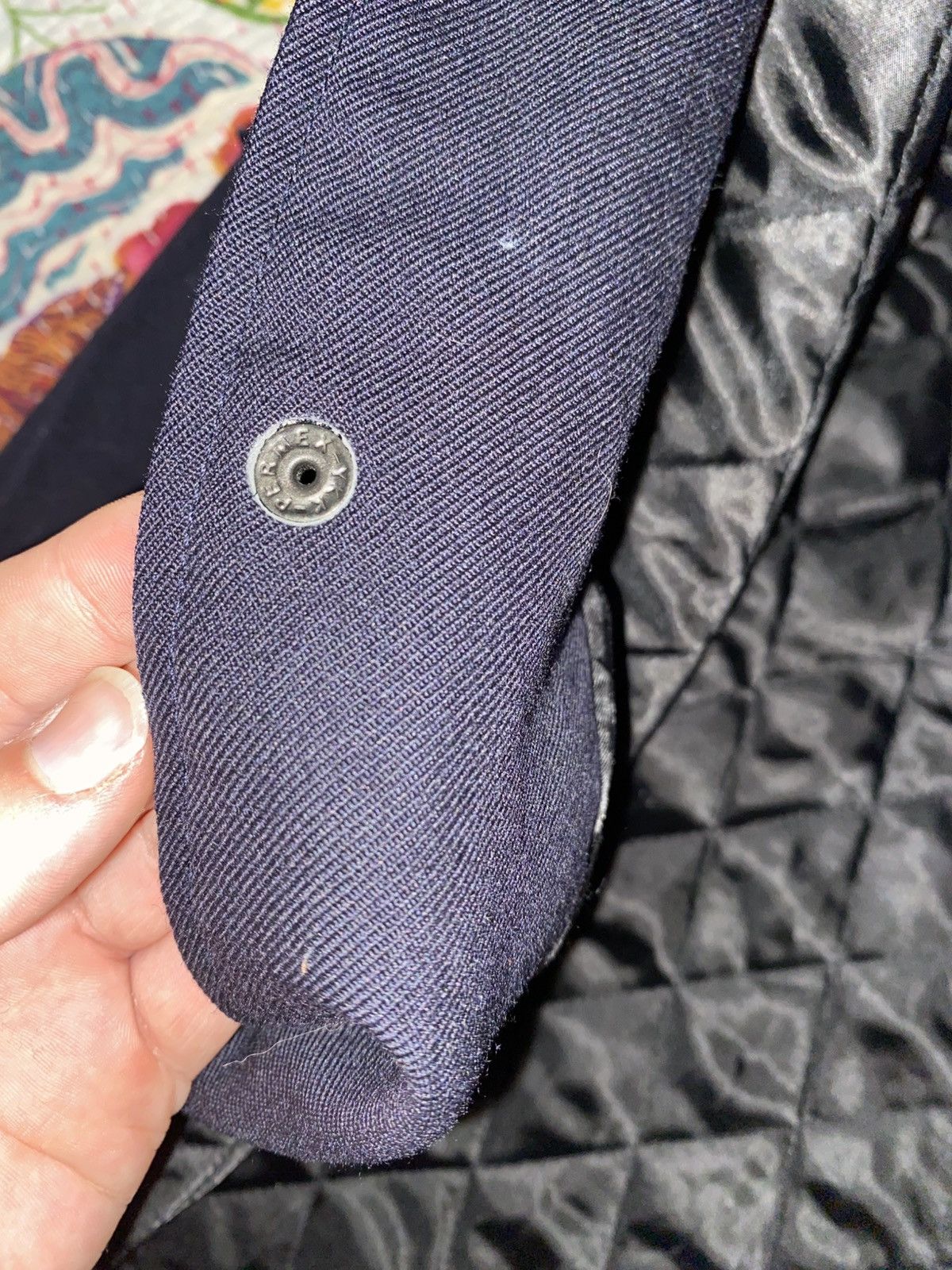 New Era × Yohji Yamamoto YOHJI YAMAMOTO X NEW ERA WOOL BUTTON-UP JACKET Size US XL / EU 56 / 4 - 10 Thumbnail