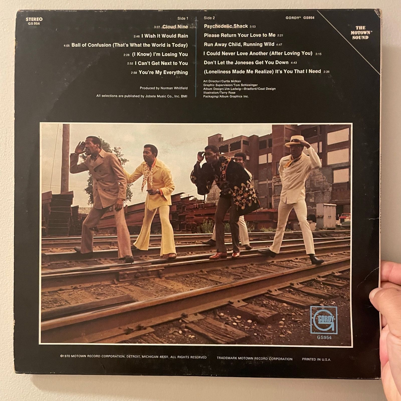 Other The Temptations - Greatest Hits II LP vintage vinyl record Size ONE SIZE - 2 Thumbnail