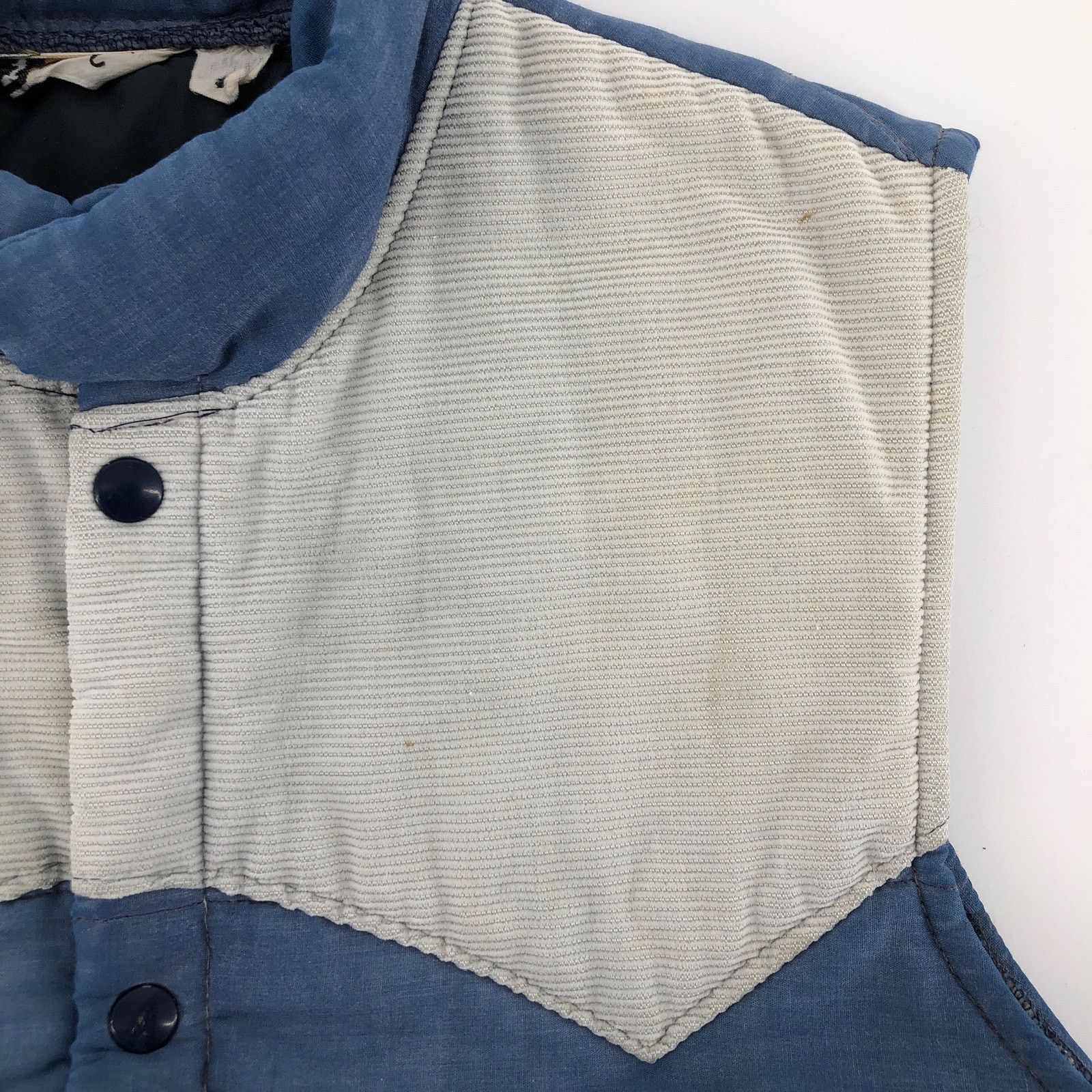 Vintage 80s western quilted vest 1West 1980s vintage Size US L / EU 52-54 / 3 - 4 Thumbnail