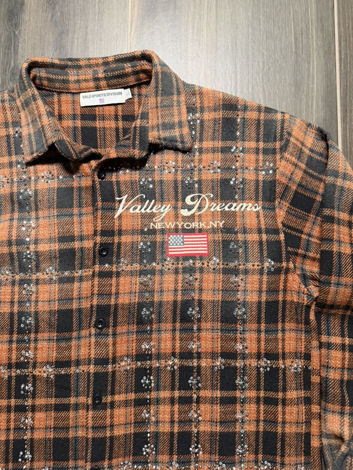 Other Valley Dreams Pumpkin Patch NYC Plaid Button Up Jacket Size US L / EU 52-54 / 3 - 2 Thumbnail