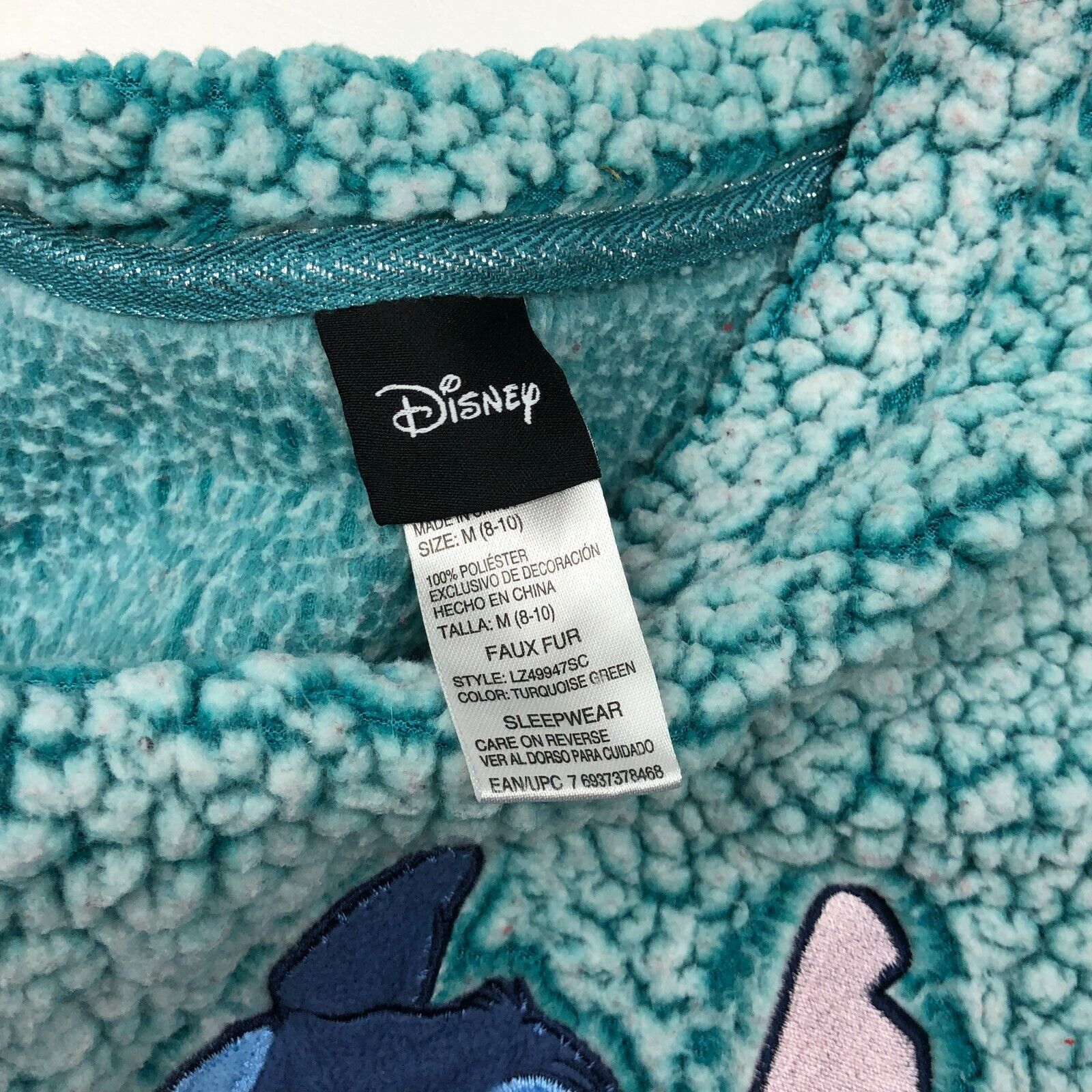 Disney Disney Ohana Lilo and Stitch Fleece Sweater Size Medium 8-10 Size M / US 6-8 / IT 42-44 - 3 Thumbnail