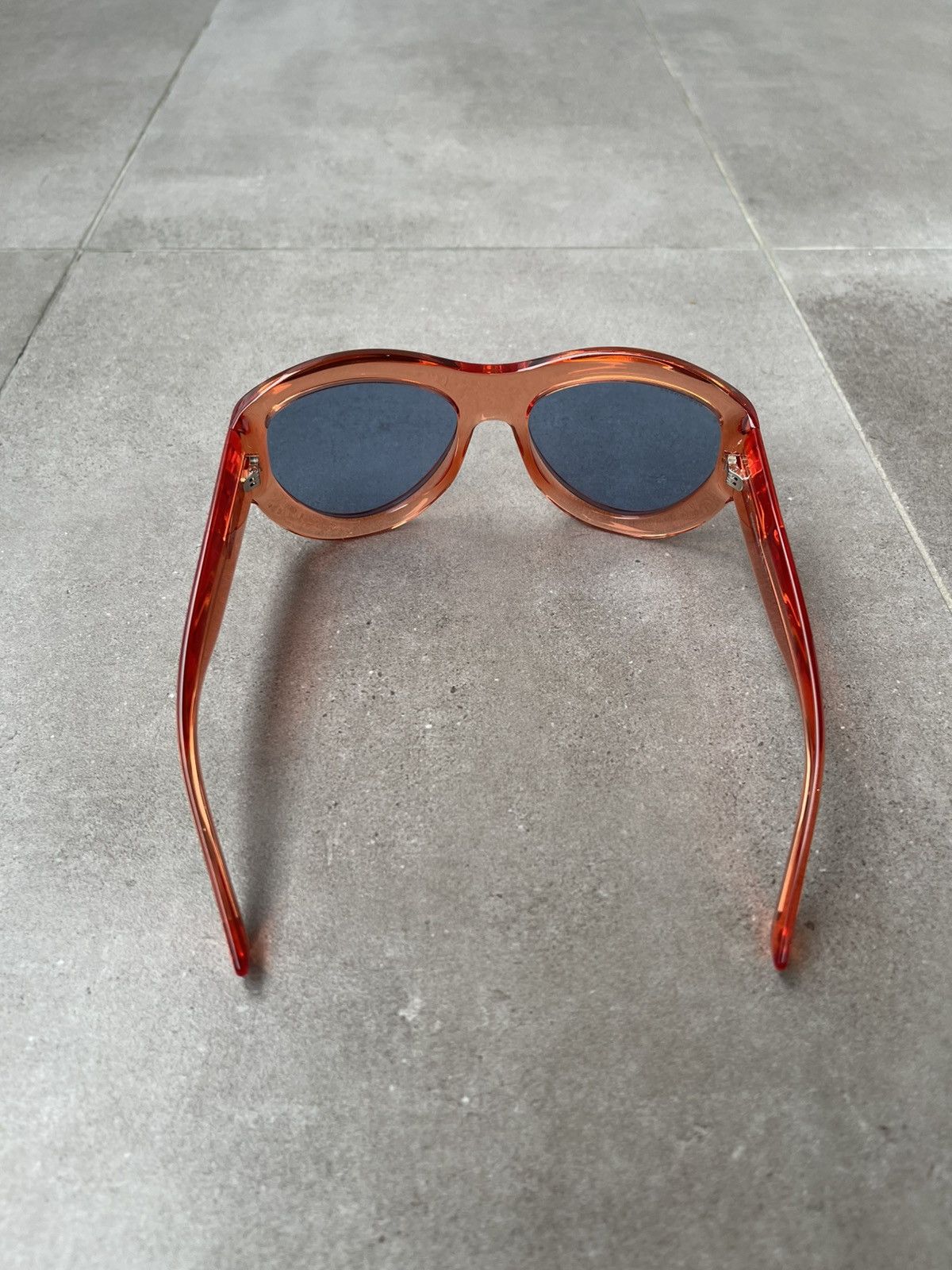 Dsquared2 !DS! Dsquared2 Orange Round Sunglasses Size ONE SIZE - 8 Thumbnail