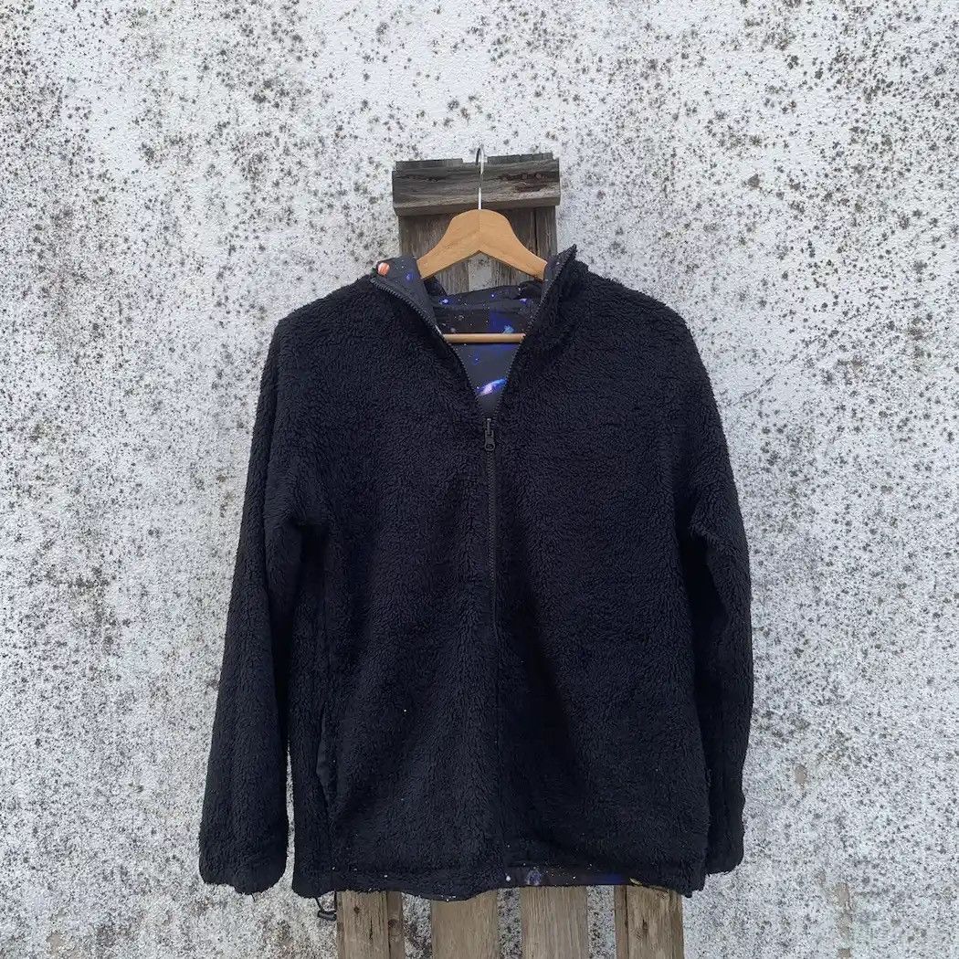 Reversable Fullprinted & Blank Zip Ups Sweater Jacket